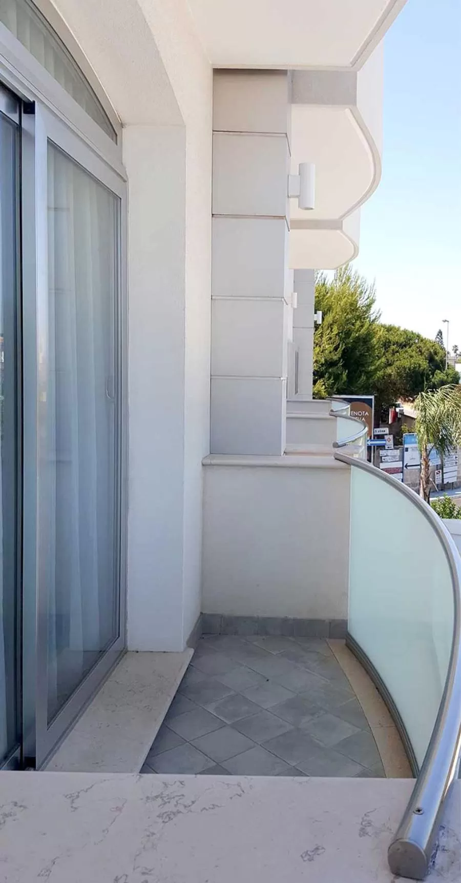 Balcony/Terrace in Hotel Aurora