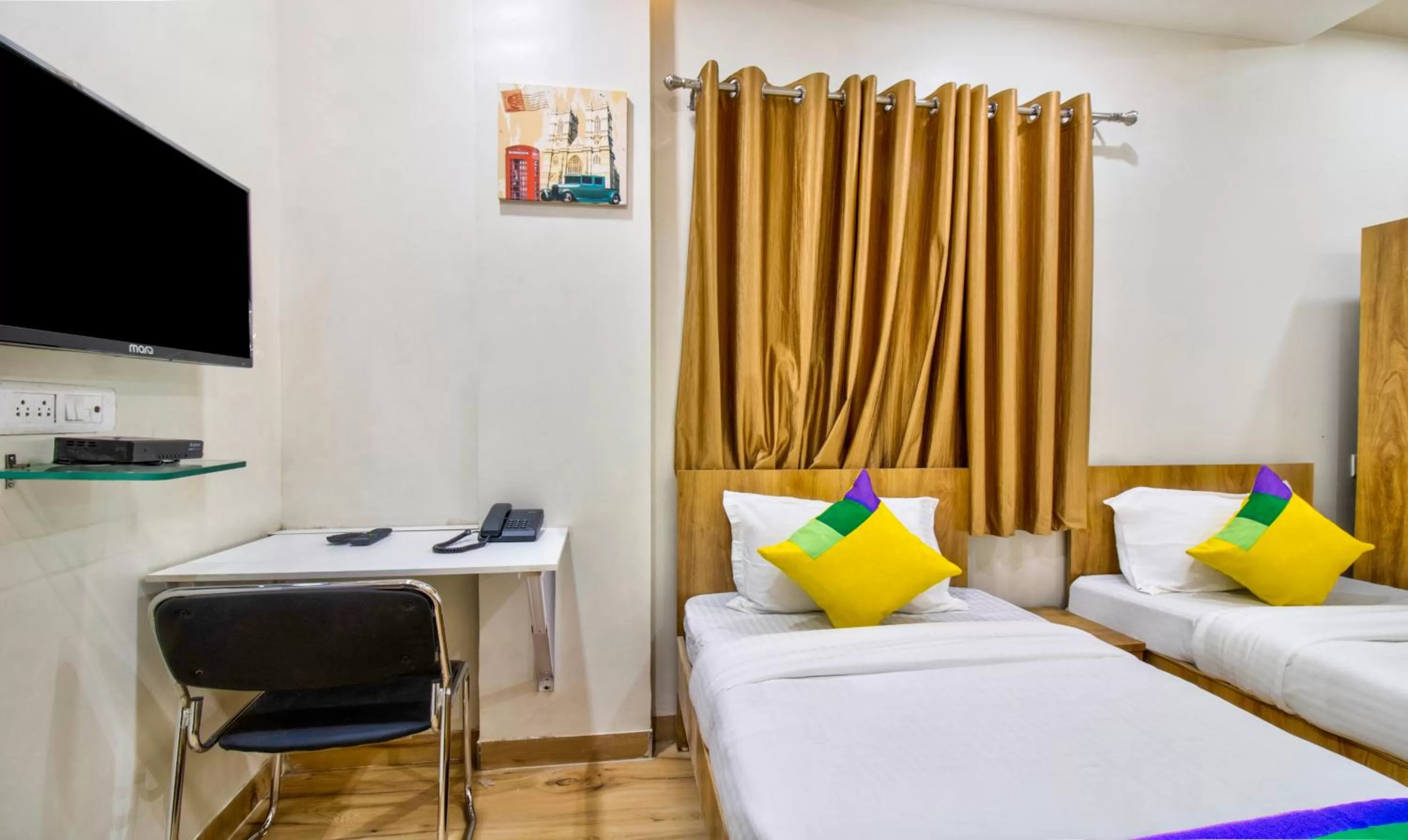Bedroom, Bed in Itsy Hotels Shri Guru Service Apartment