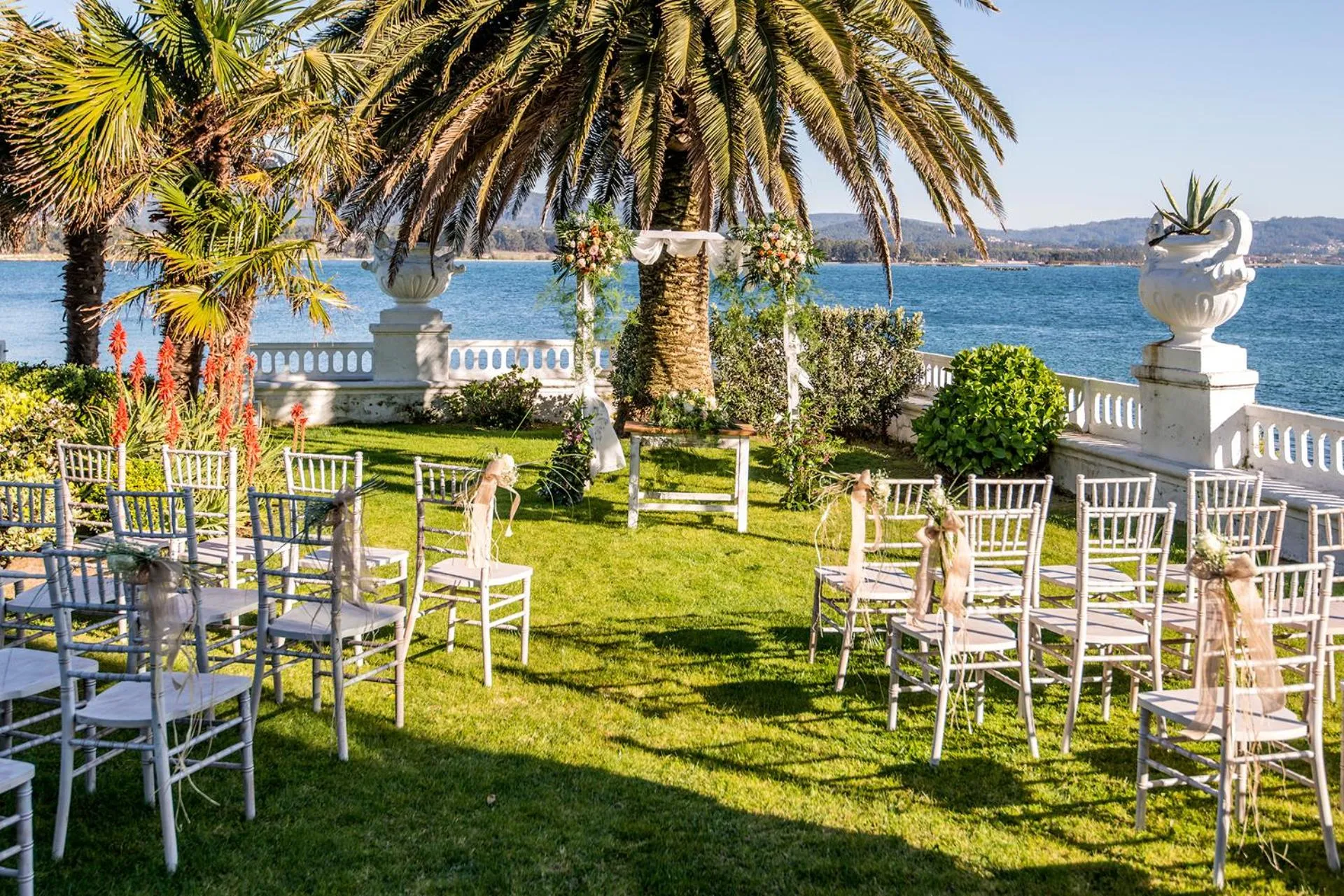 Garden in Eurostars Louxo Talaso