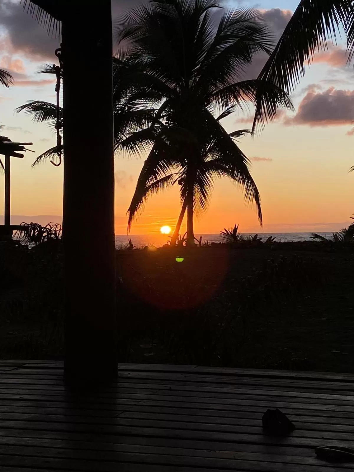 Sunrise in Pousada Bahia Boa