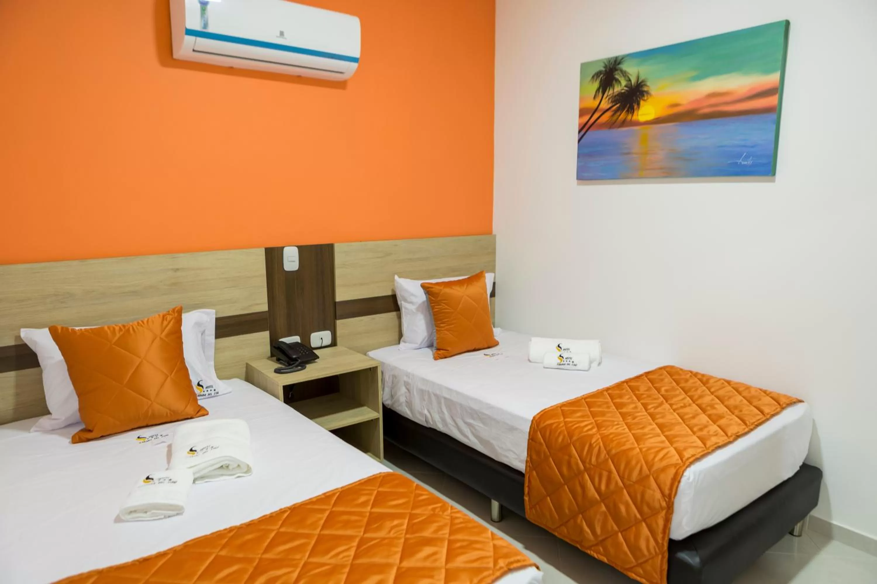 Bed in Hotel Sabana del Sinu