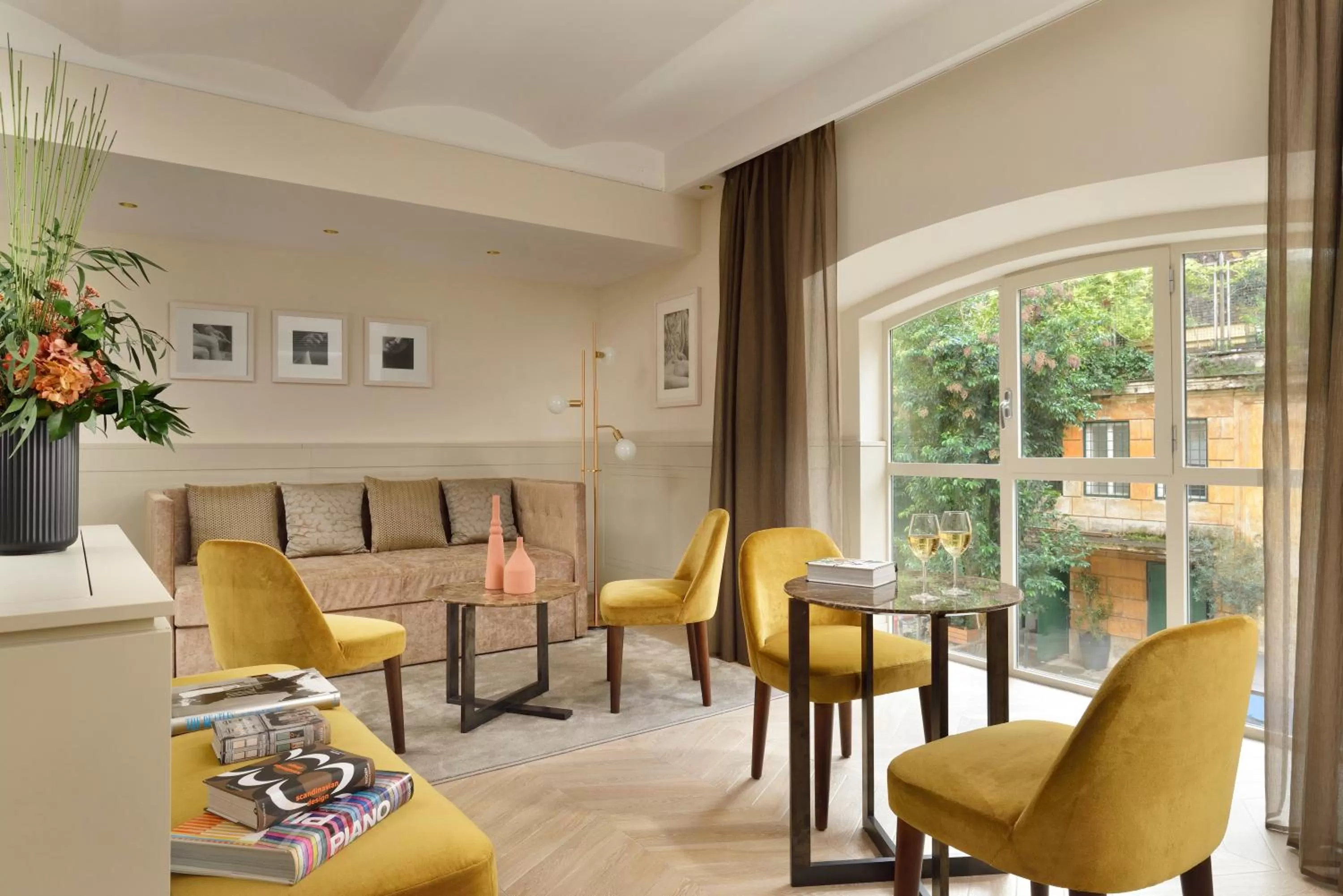 Living room in Margutta 54 Luxury Suites