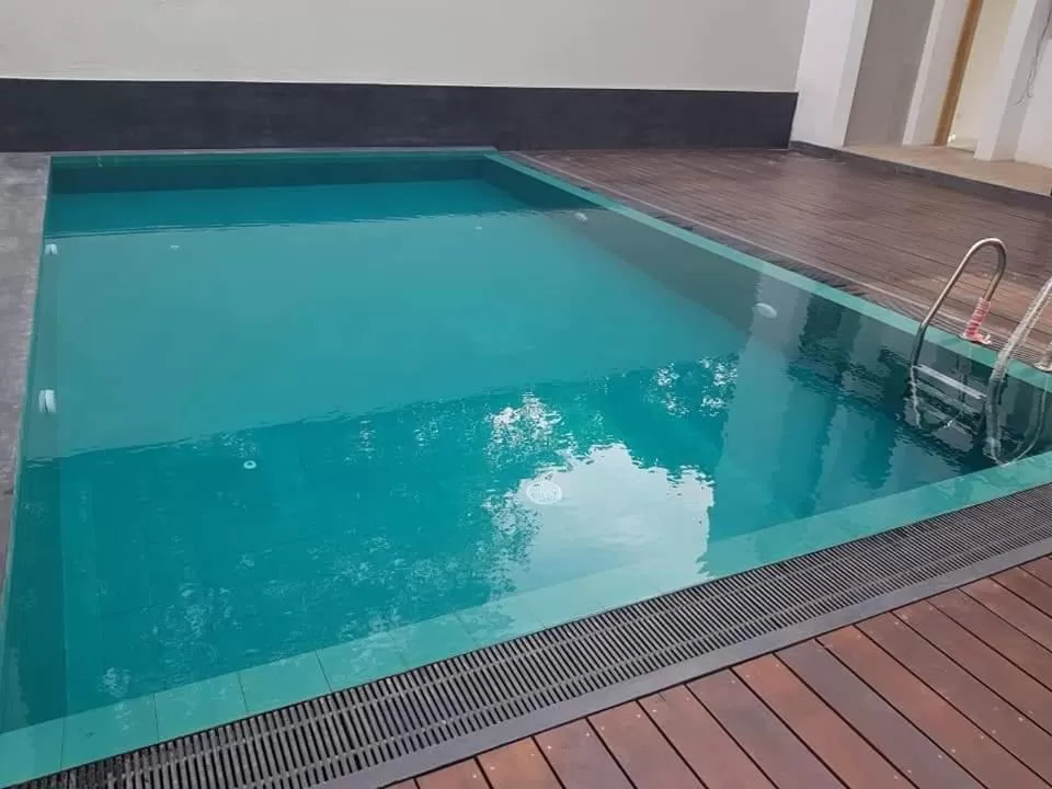 Pool view in Hotel Kandyan View ''Free pickup from Kandy city''