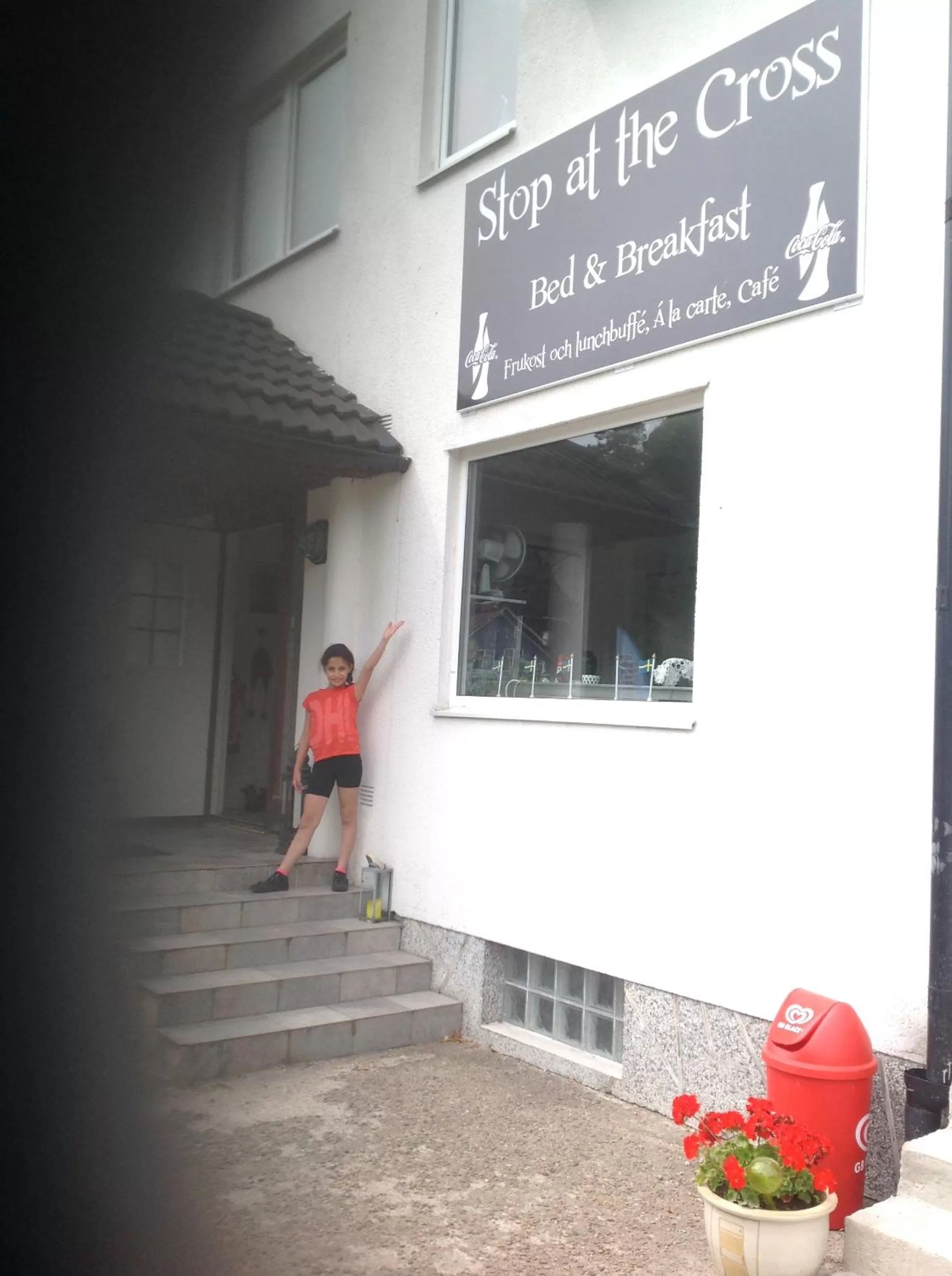 Property logo or sign in Stop at The Cross