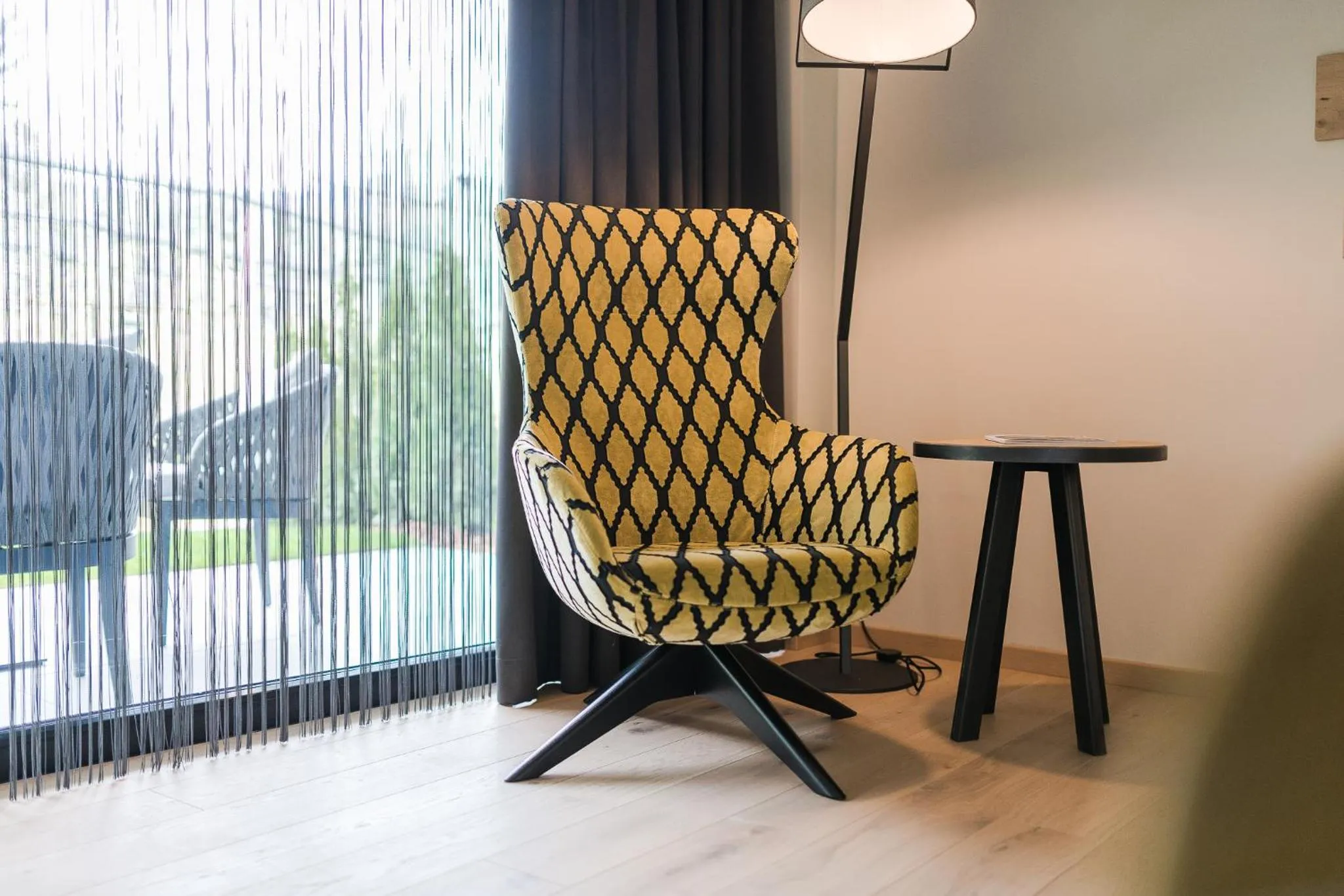 Decorative detail, Seating Area in Hotel Das Dorner