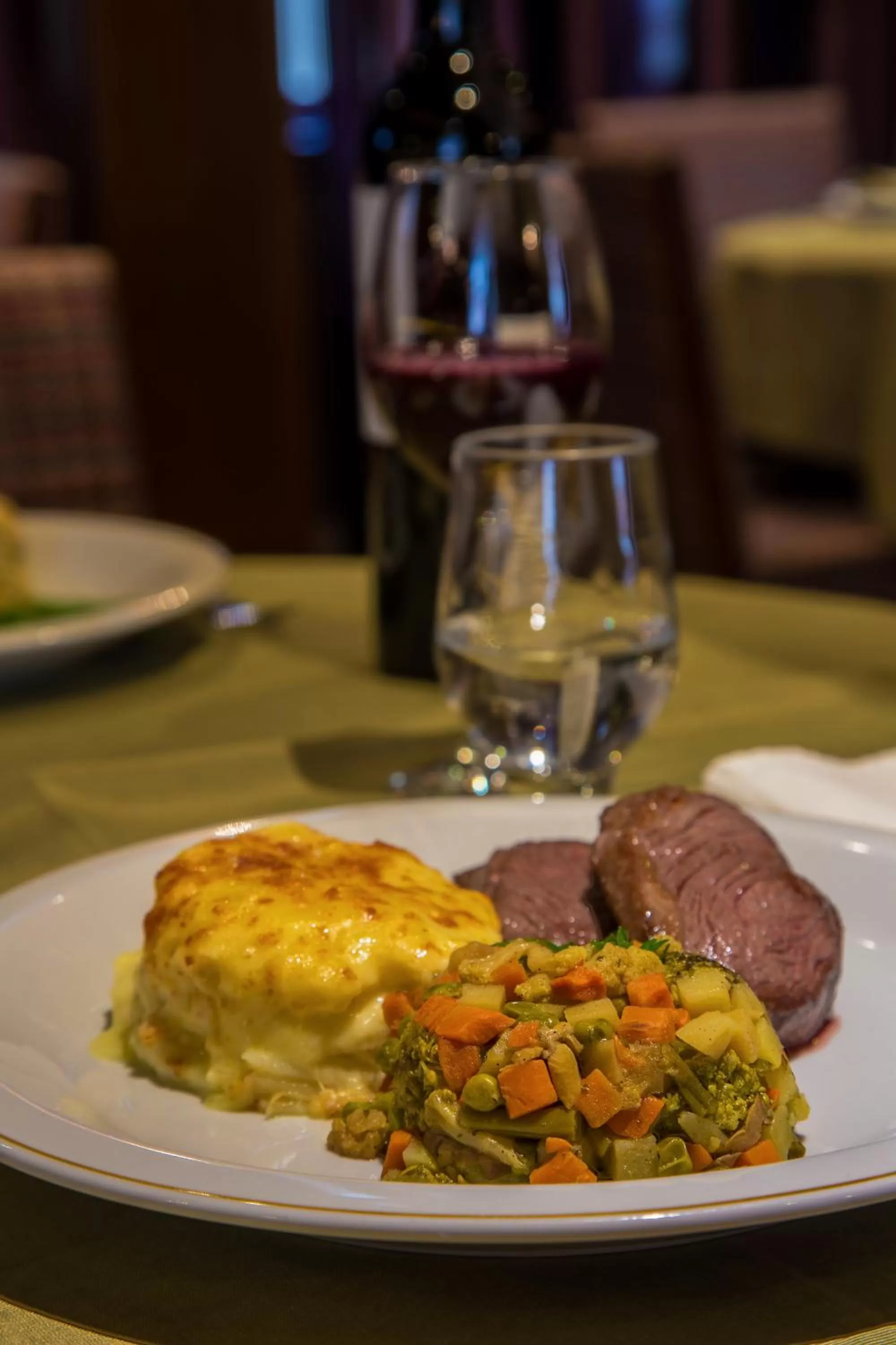 Food close-up in Hotel Serra Nevada