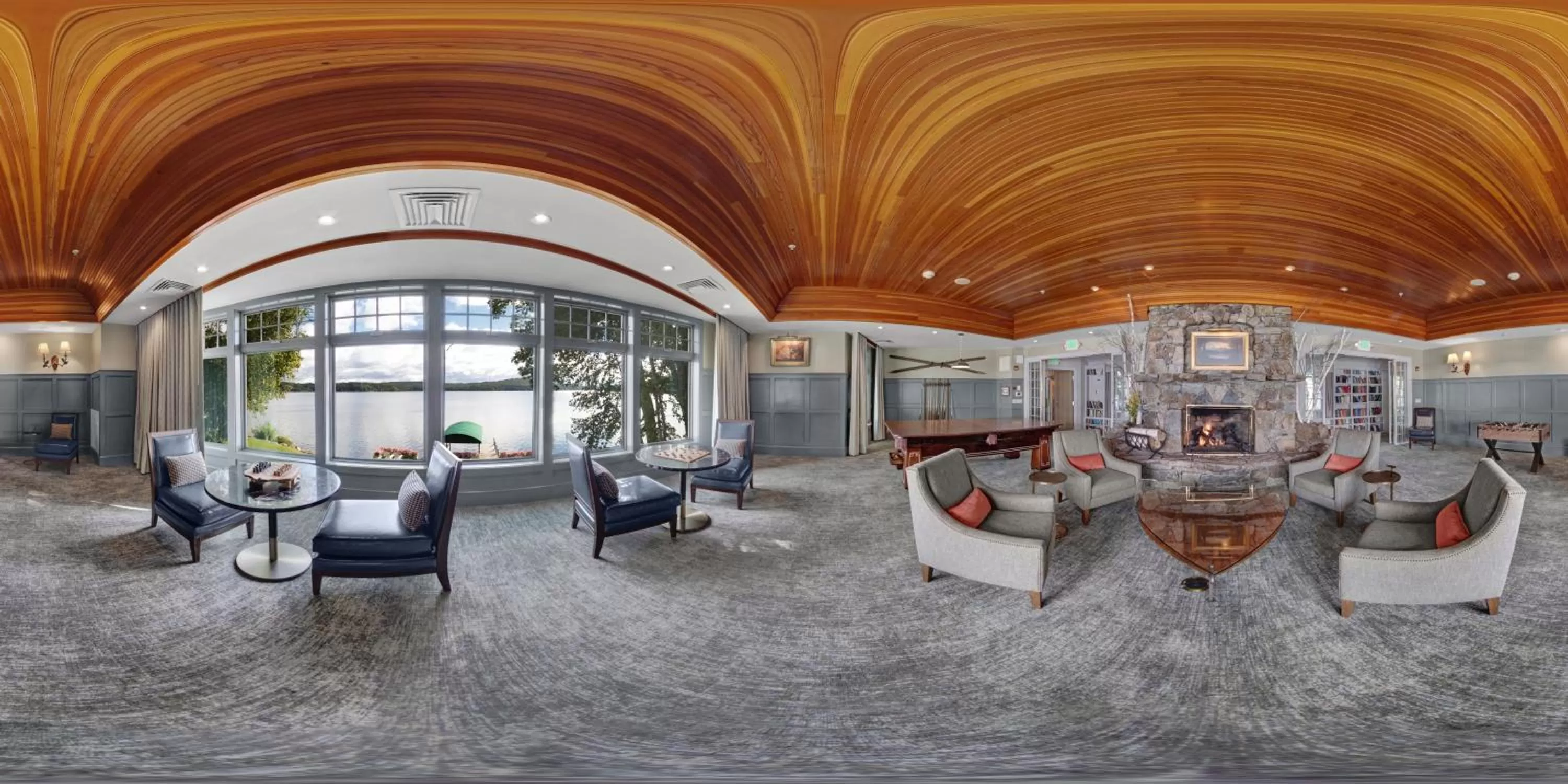 Seating area in Mill Falls Resort Collection at the Lake