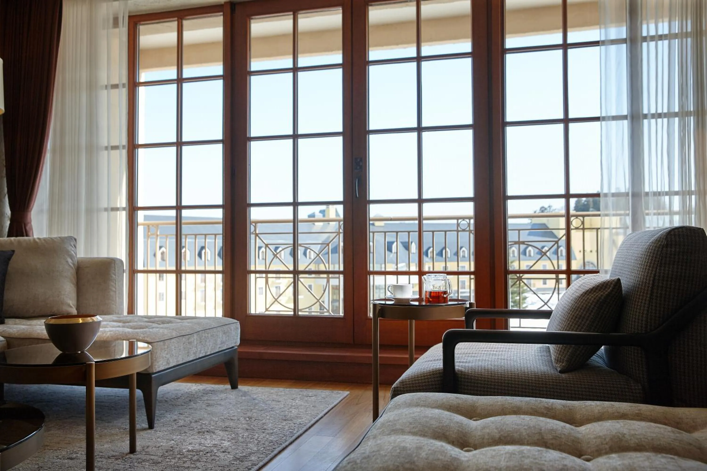 Living room in Lotte Arai Resort