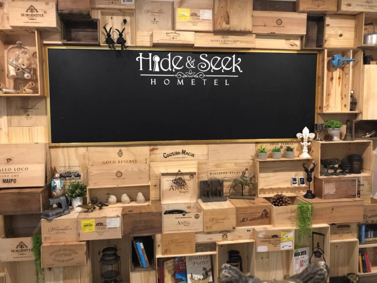 Lobby or reception in Hide and Seek Boutique Hometel