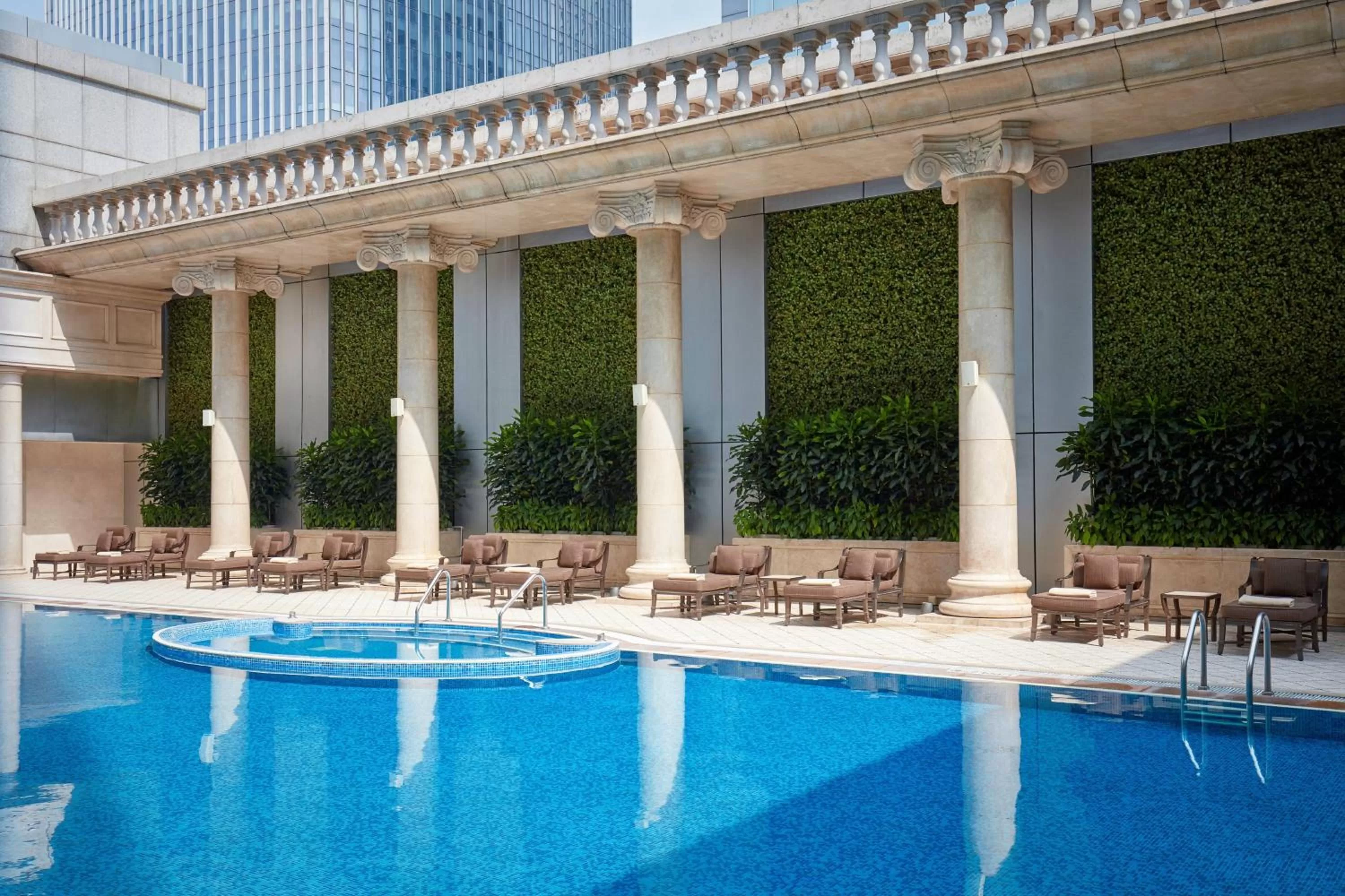Swimming pool in The Ritz-Carlton, Guangzhou