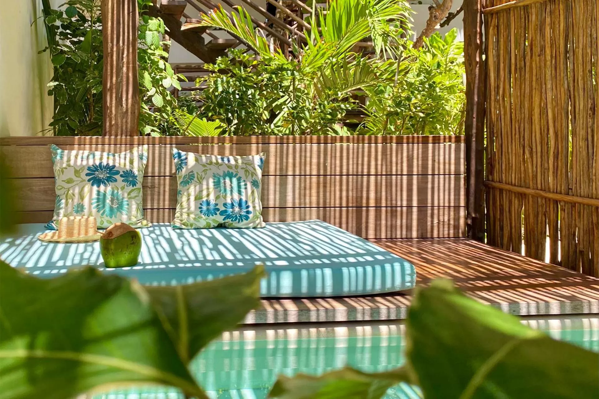 Patio in Cabanas Tulum- Beach Hotel & Spa