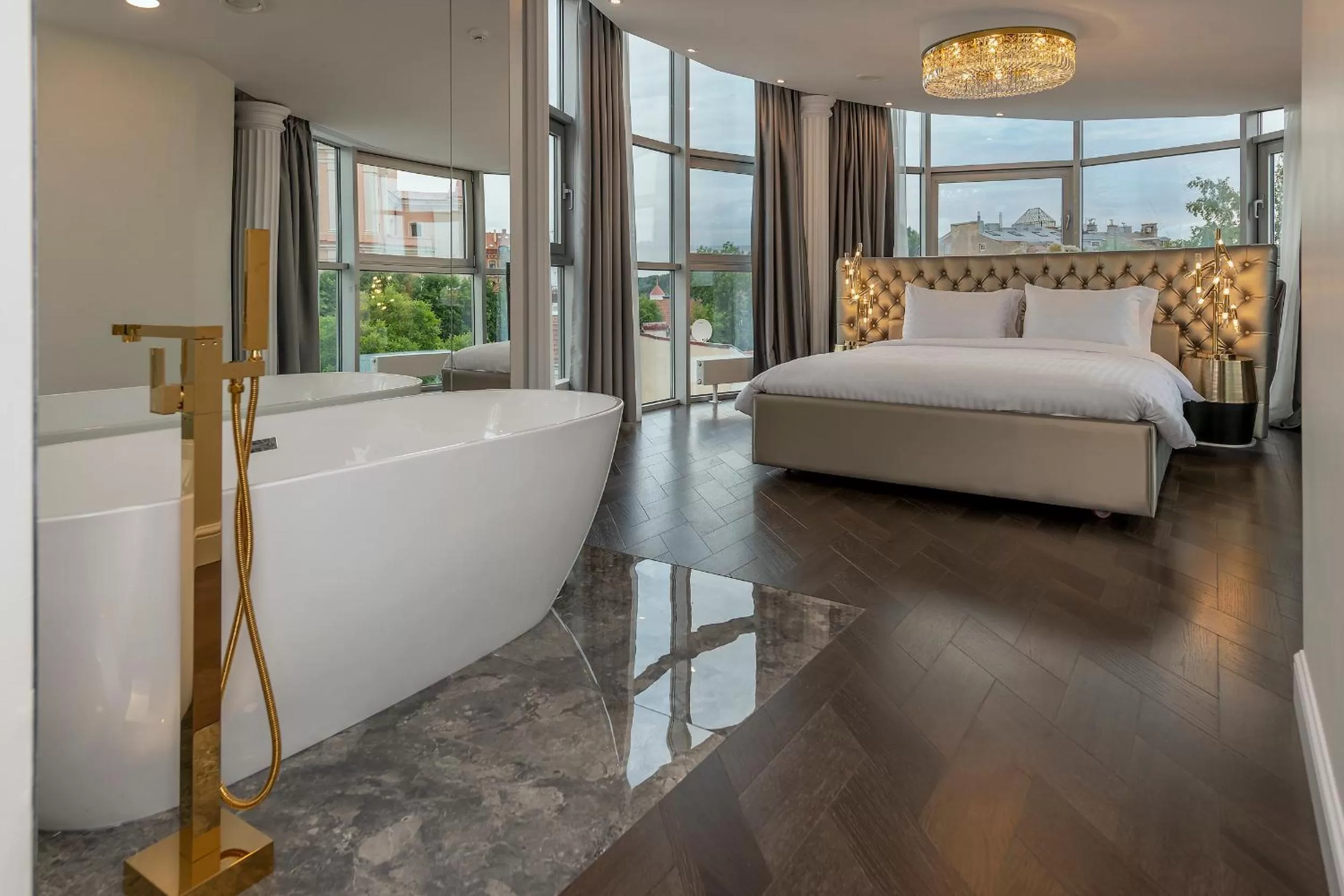 Bed in St Palace Hotel