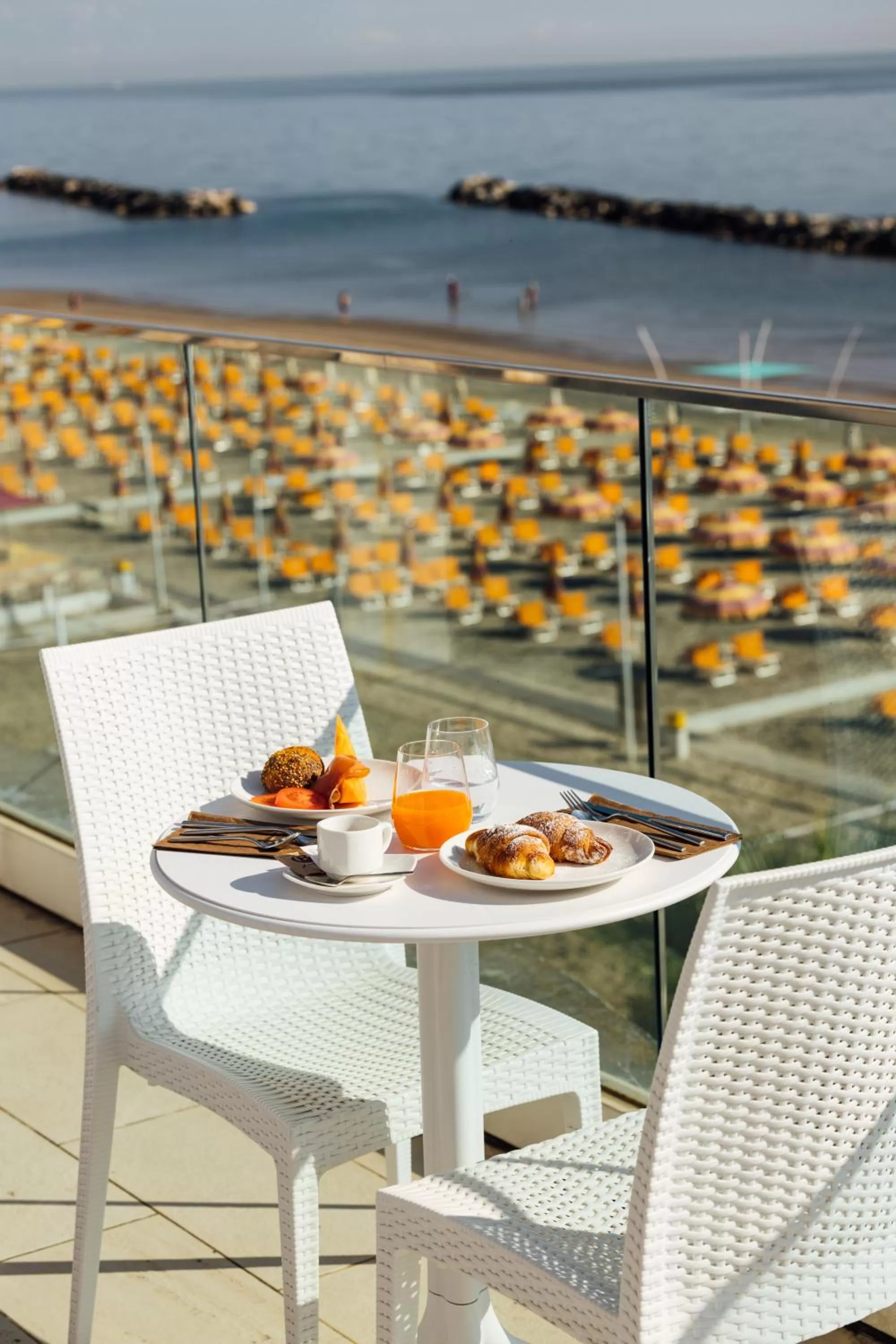 Balcony/Terrace in Baldinini Hotel