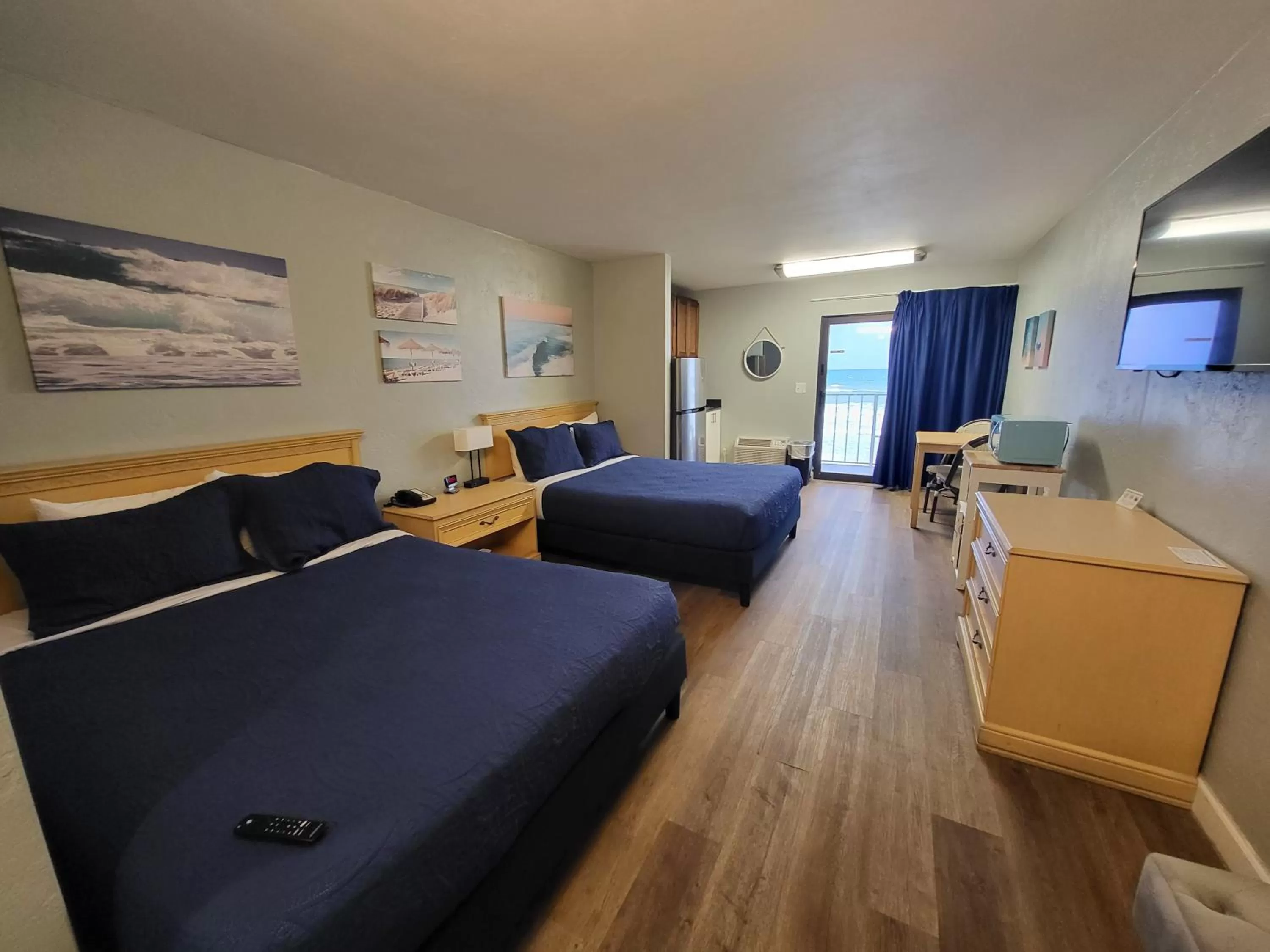 Bed in Beachside Hotel