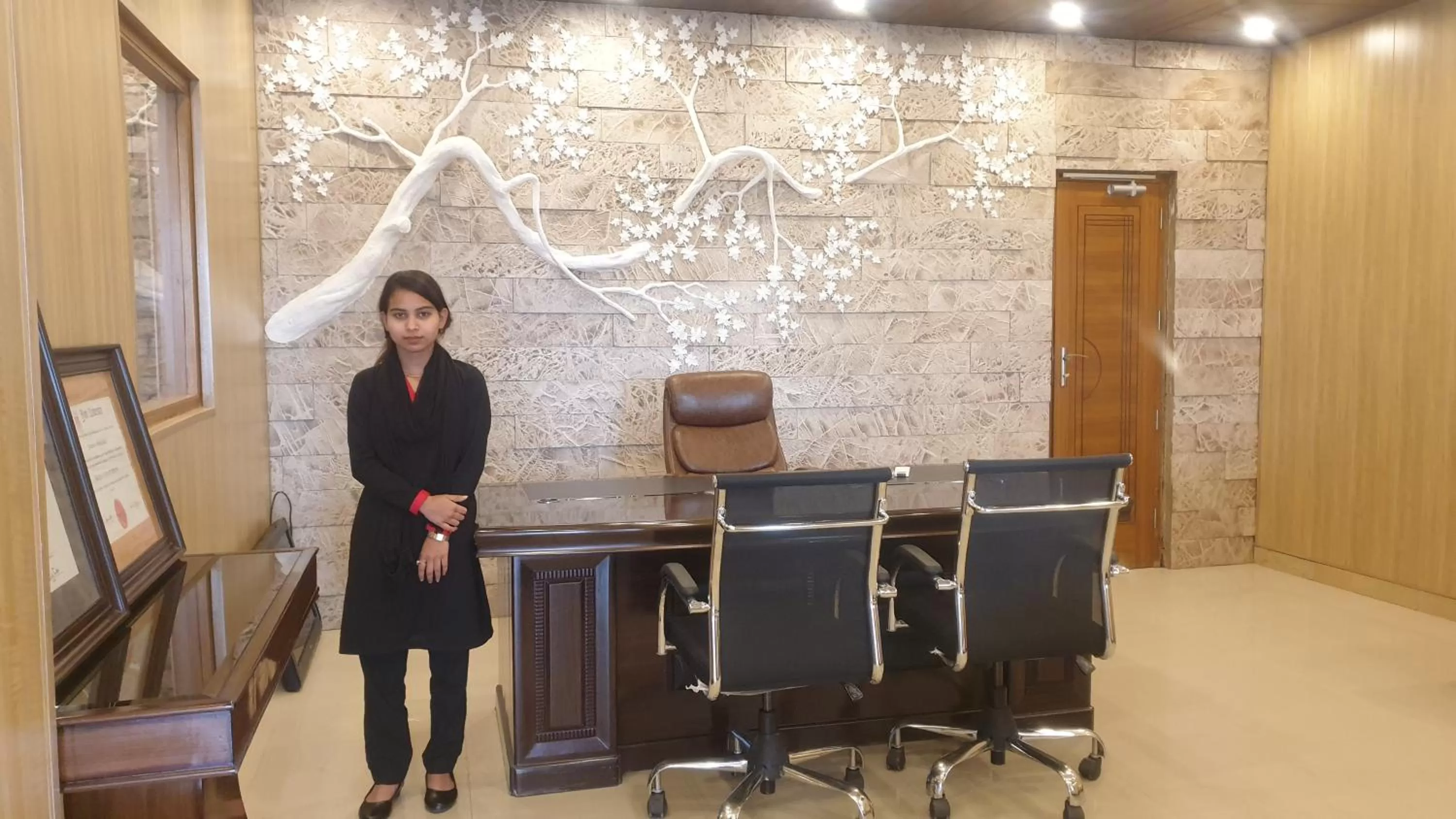 Staff in Maple Leaf Hotel