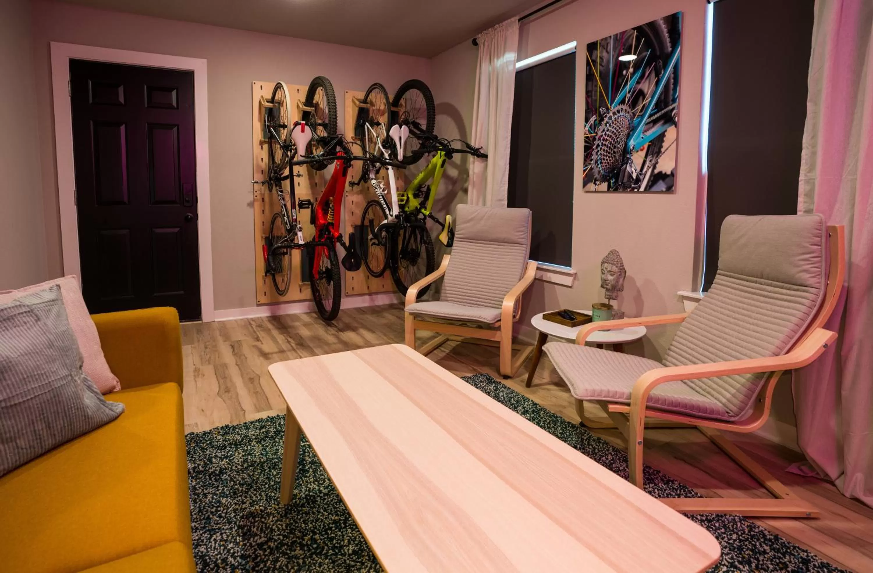 Living room in The Bike Inn