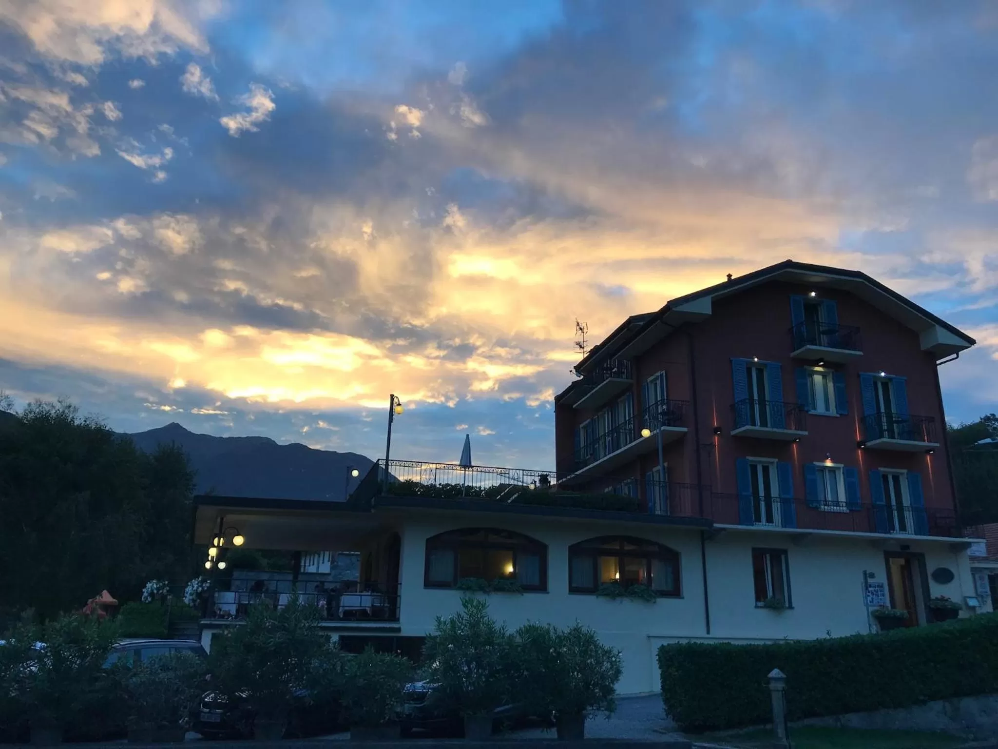 Property building in Hotel Ristorante La Quartina