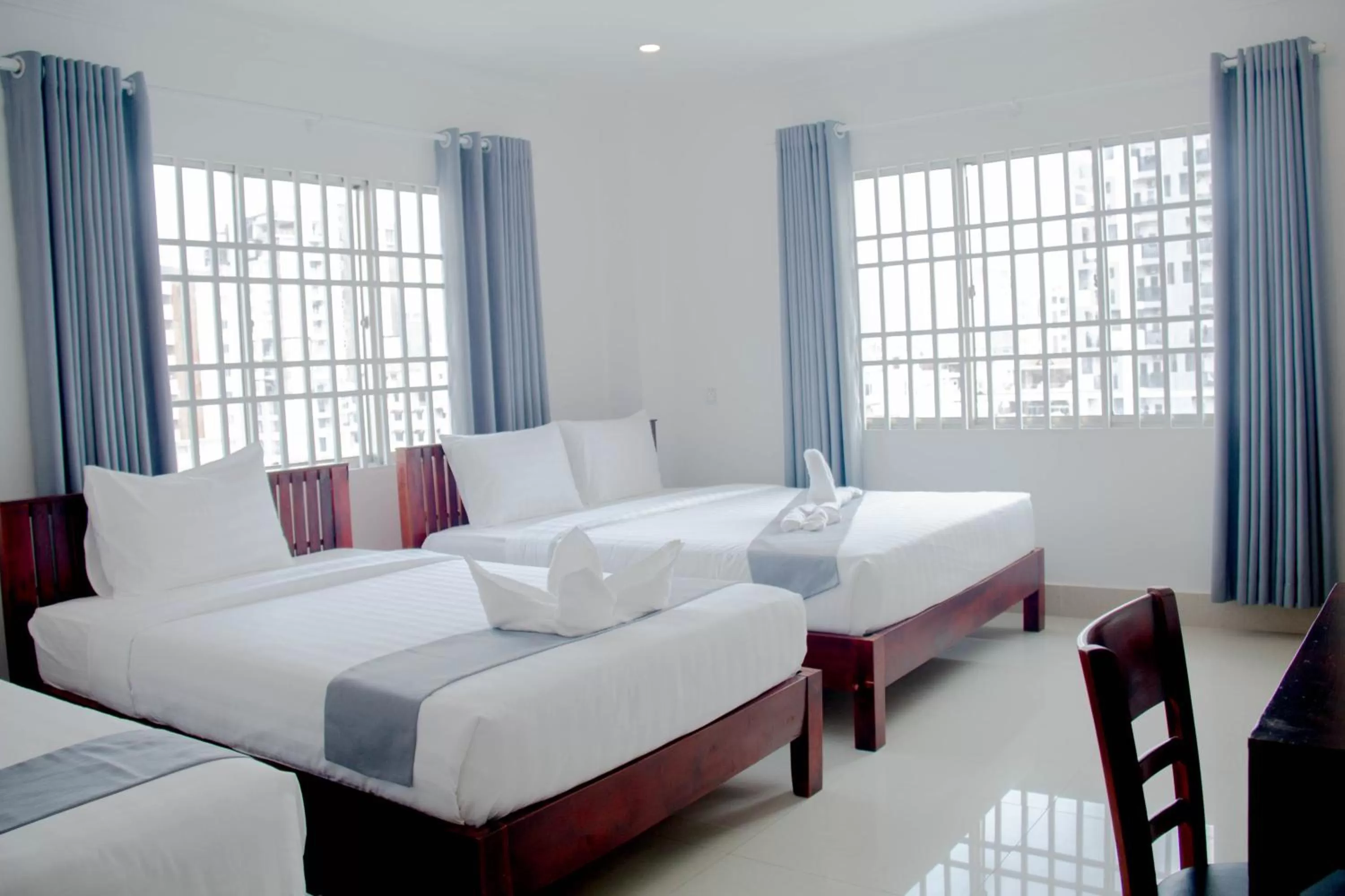 View (from property/room), Bed in White Corner Hotel