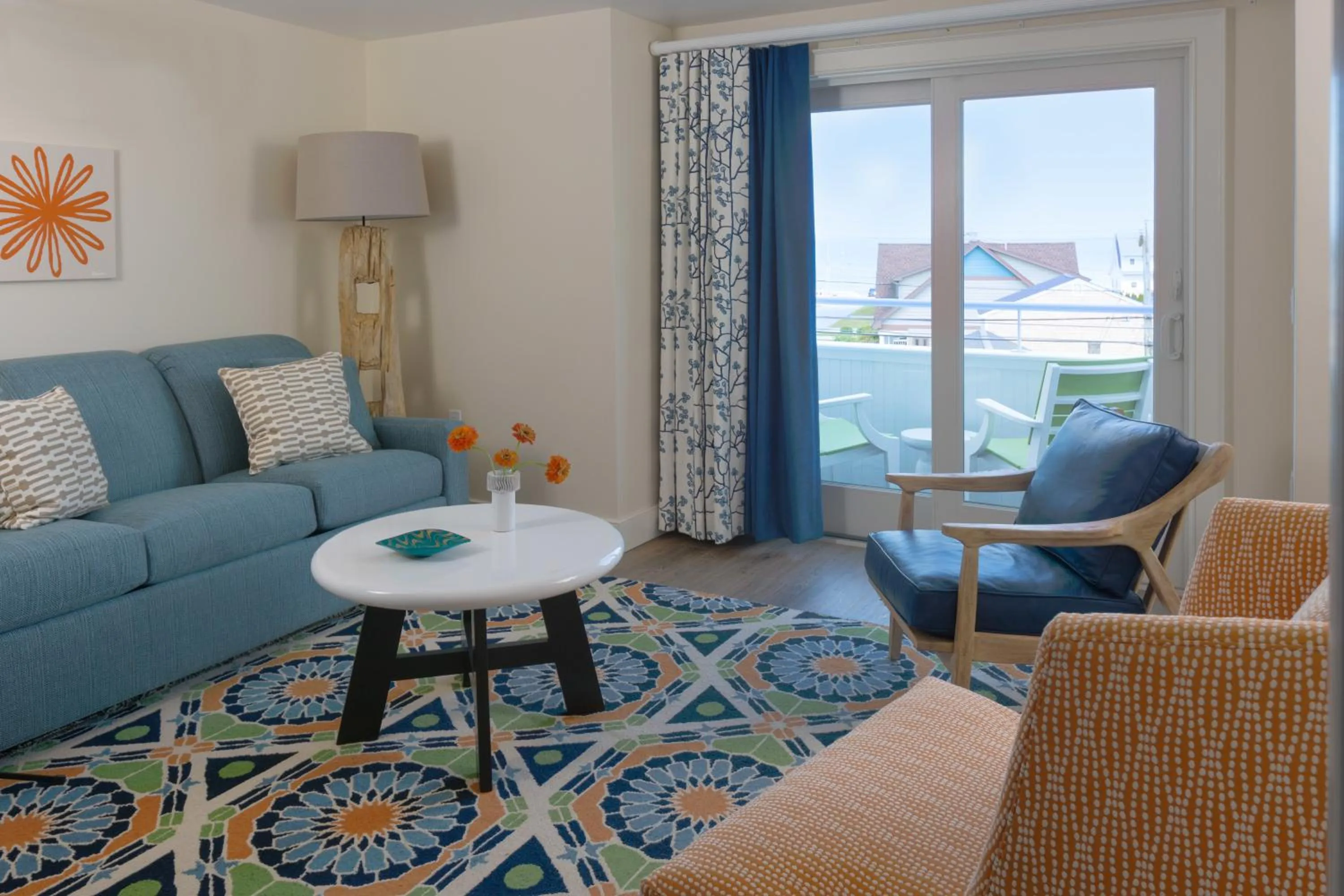 Living room in The Break Hotel