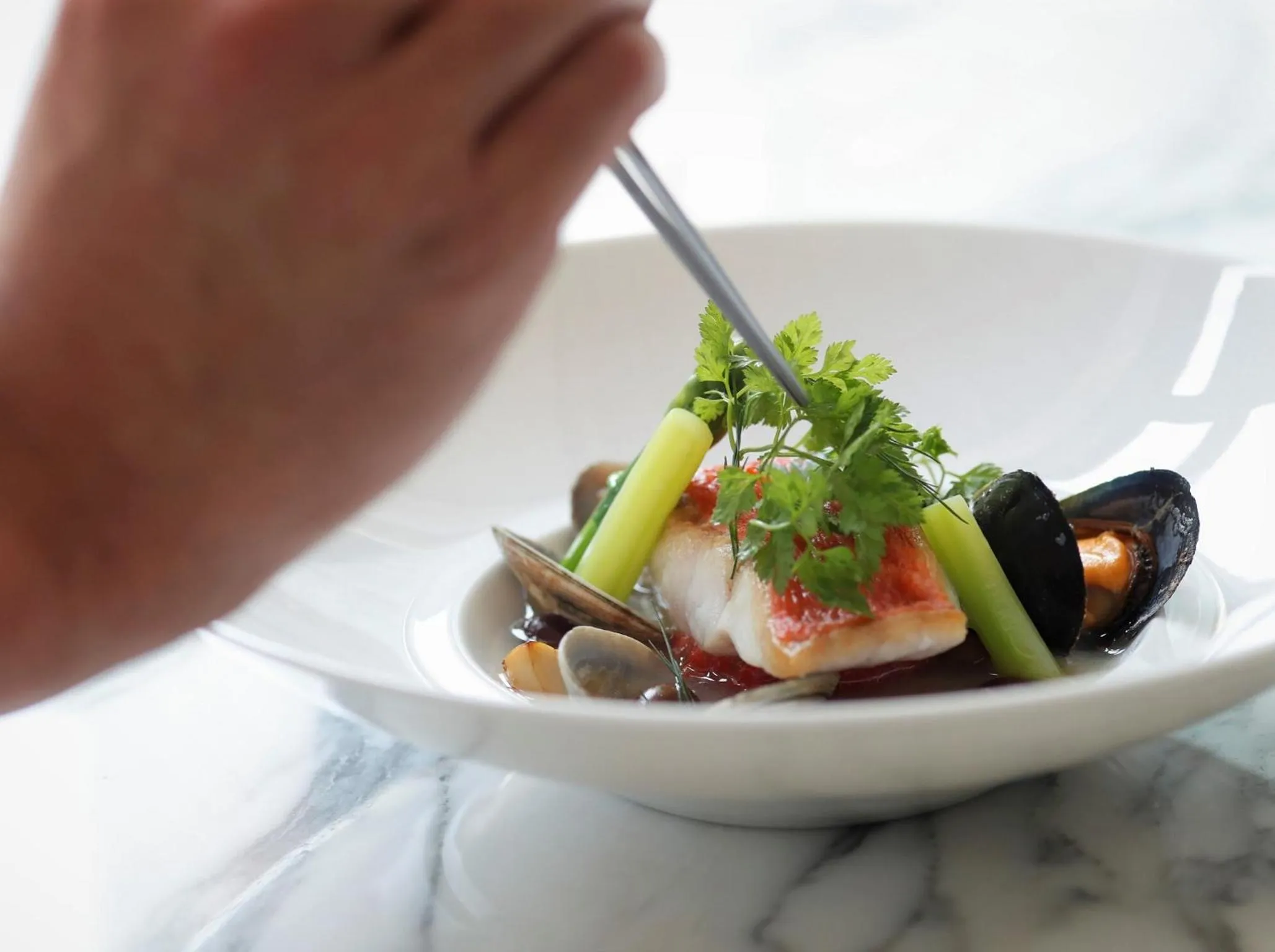 Restaurant/places to eat in Hyatt Regency Yokohama