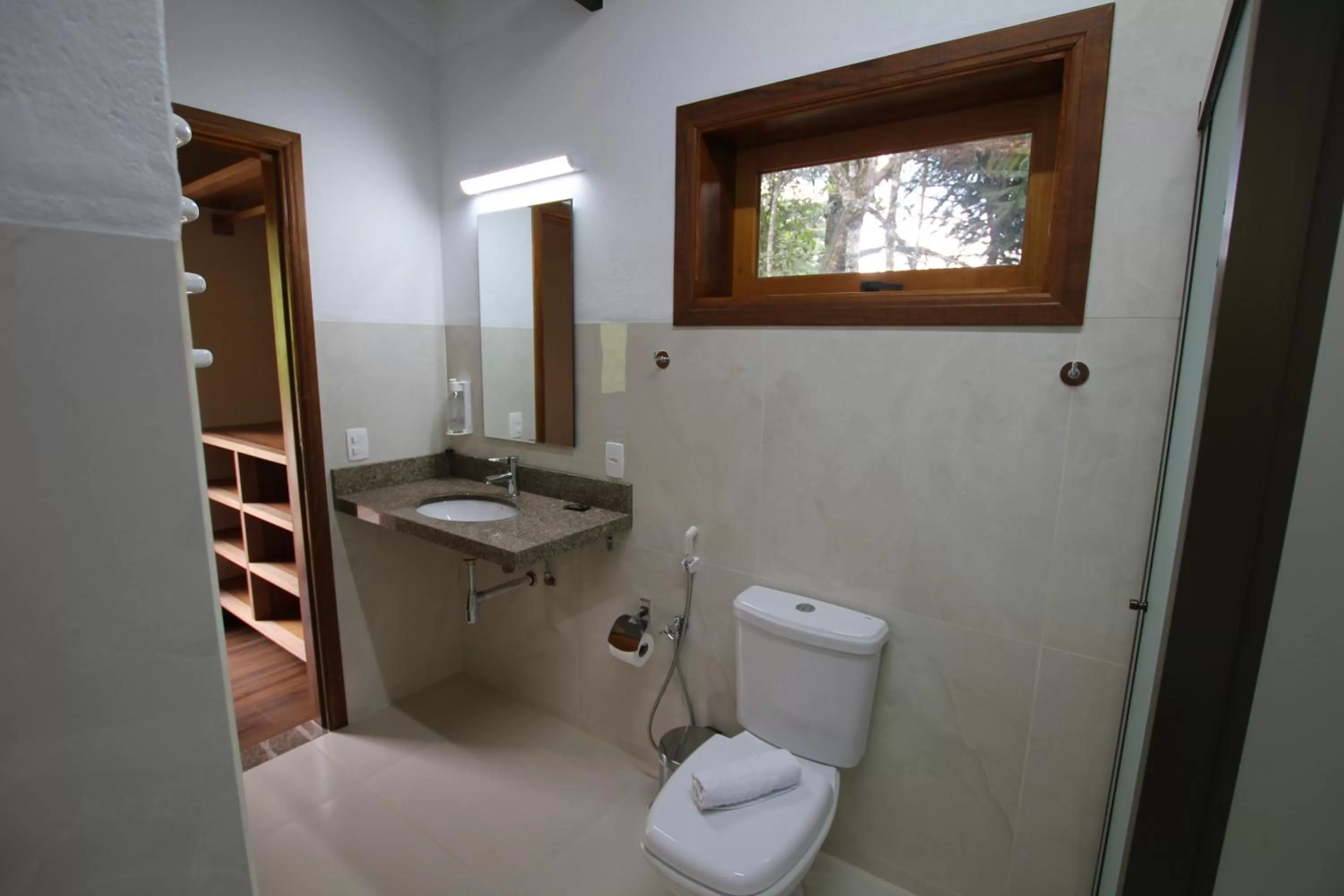 Toilet in Pousada Aguia da Montanha