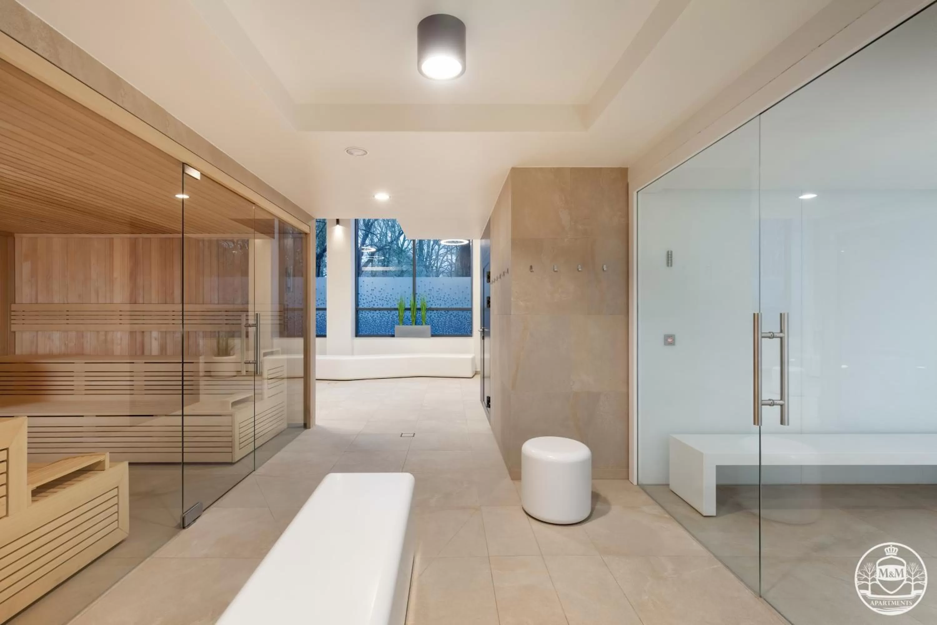 Sauna, Bathroom in Nadmorskie Tarasy - Apartments M&M