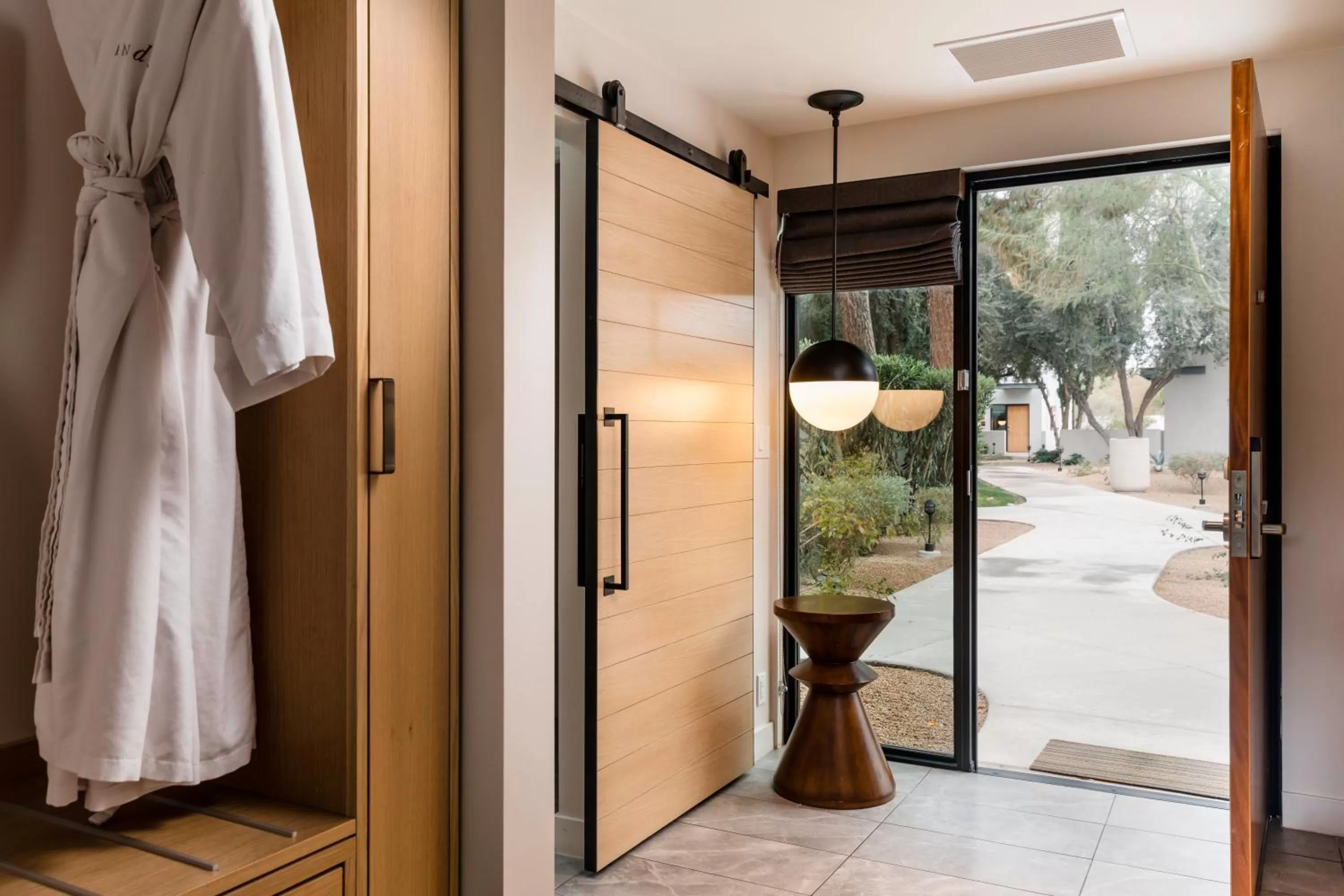 wardrobe in Andaz Scottsdale Resort & Bungalows