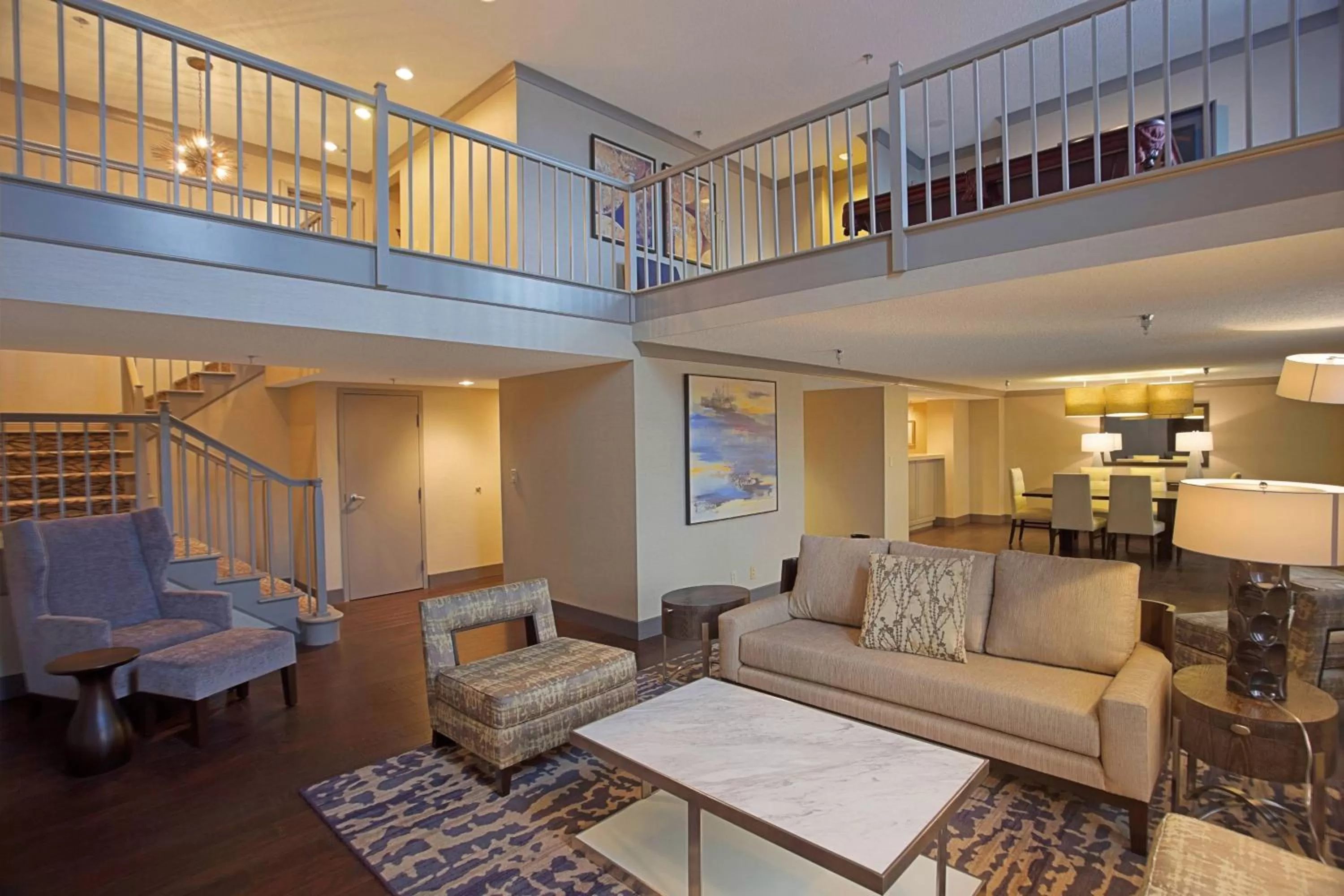 Photo of the whole room in Little Rock Marriott