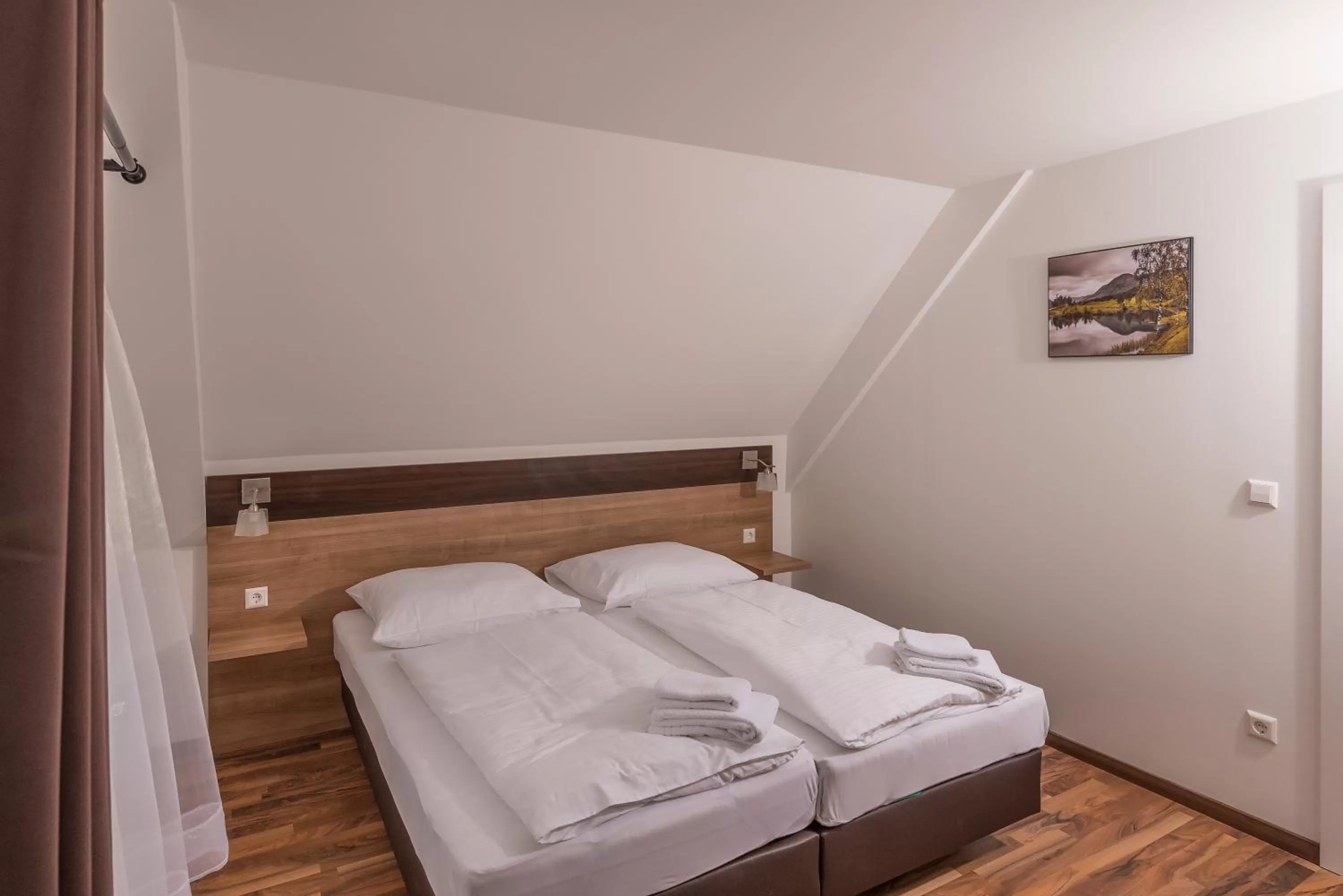 Bed in Boutique-Hotel Kronenstuben