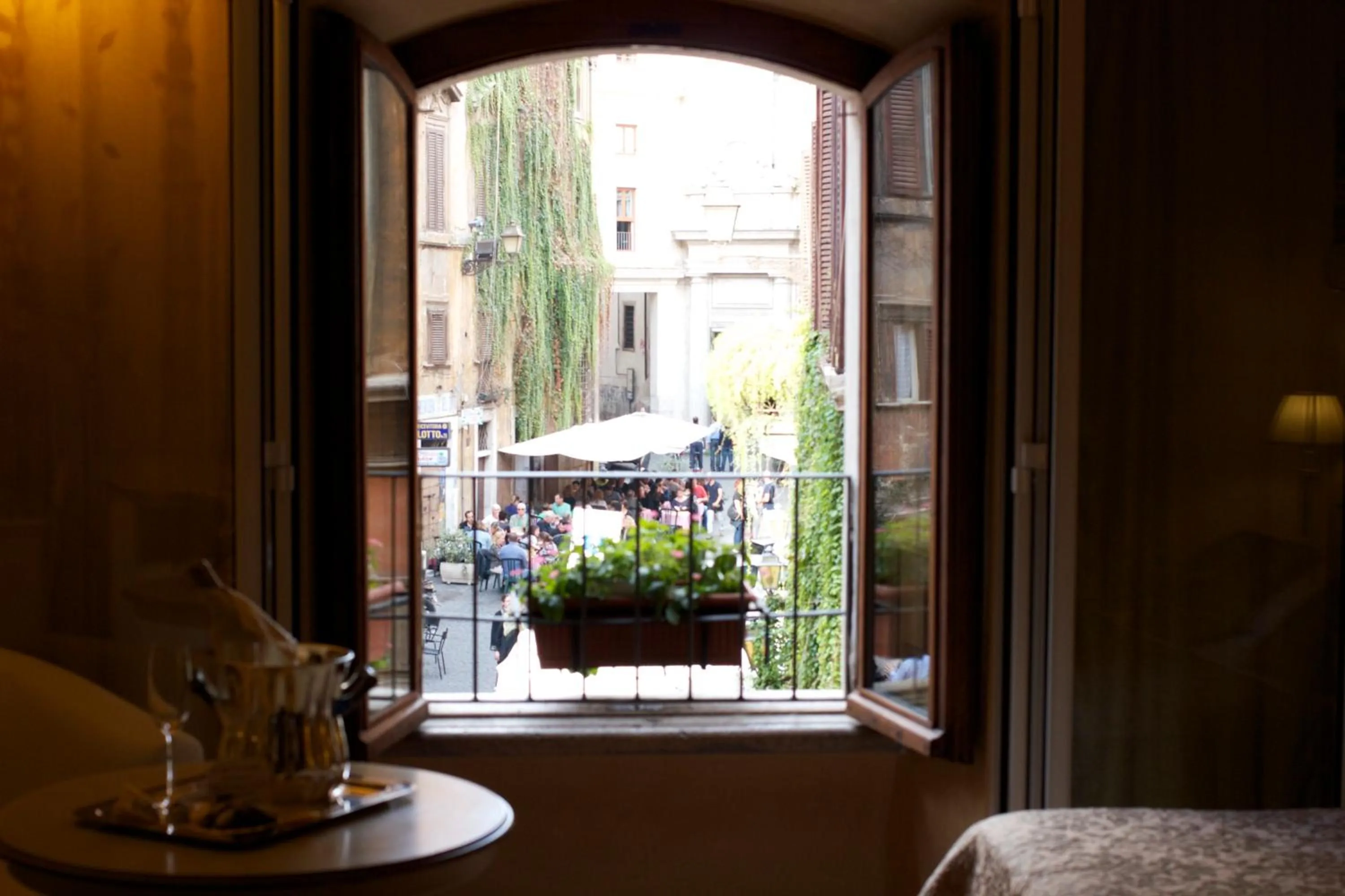 View (from property/room) in Locanda Navona