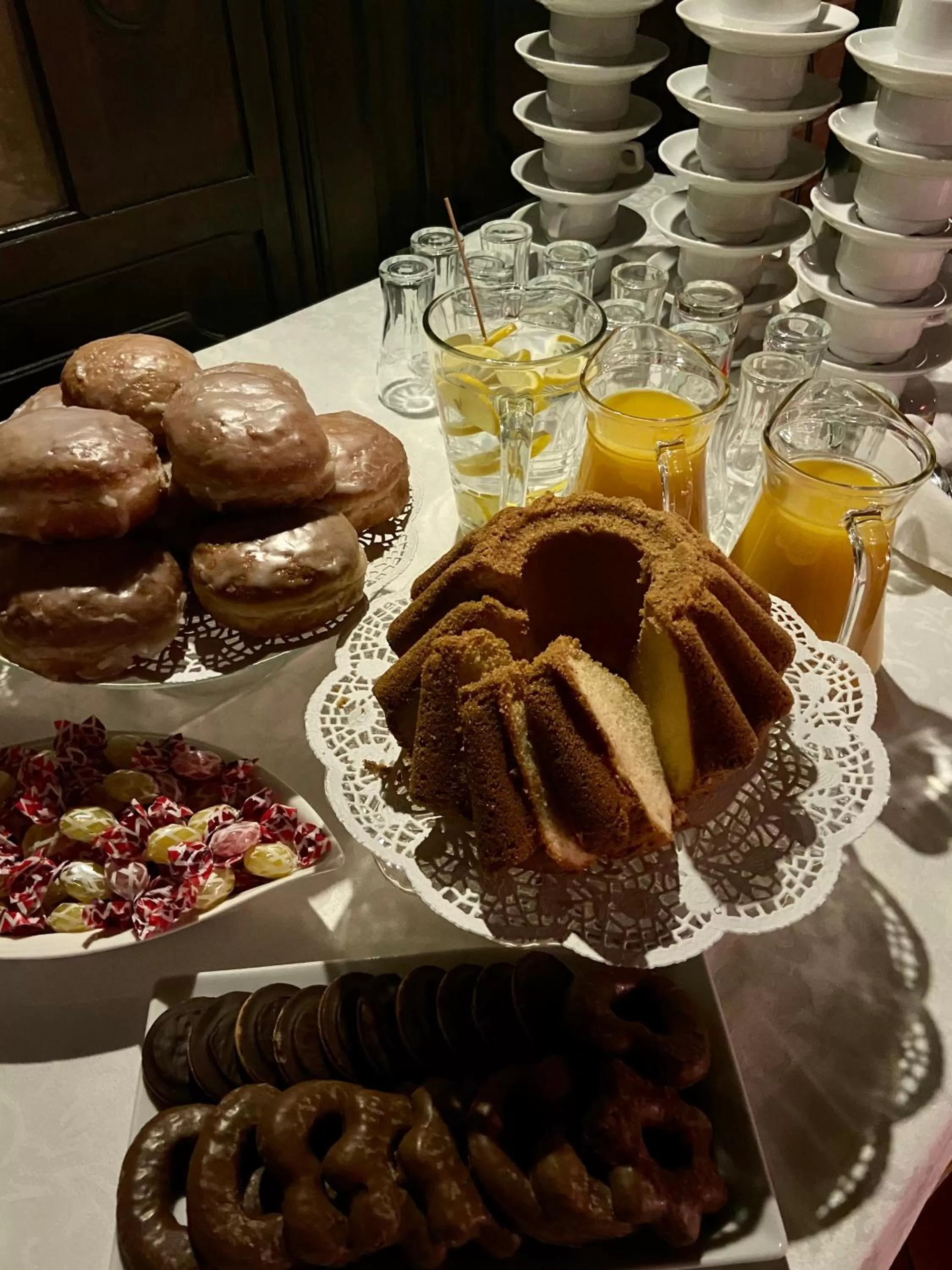 Breakfast in Hotel Piast