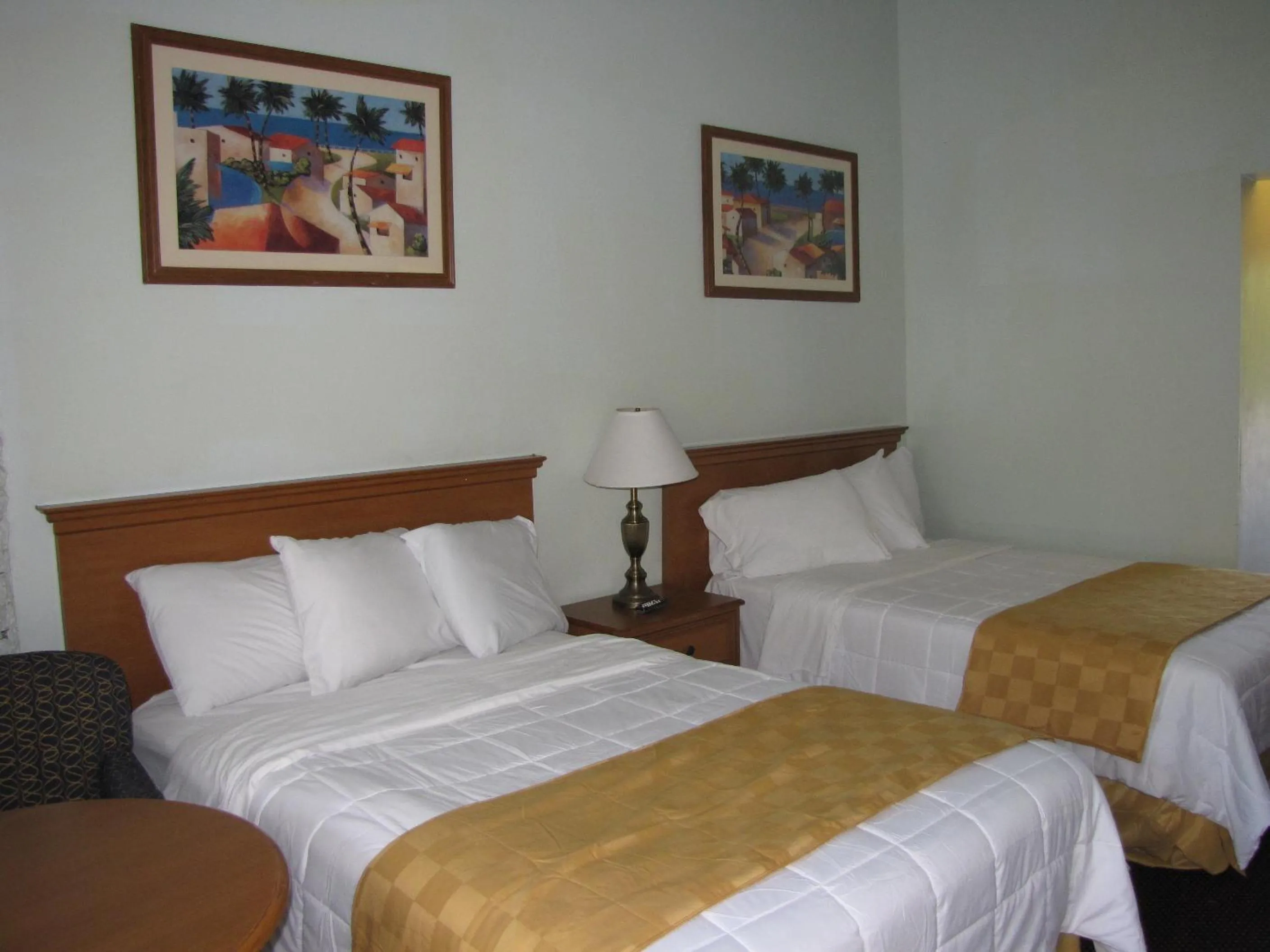 Double Room with Two Double Beds - Non-Smoking in A-1 Budget Motel