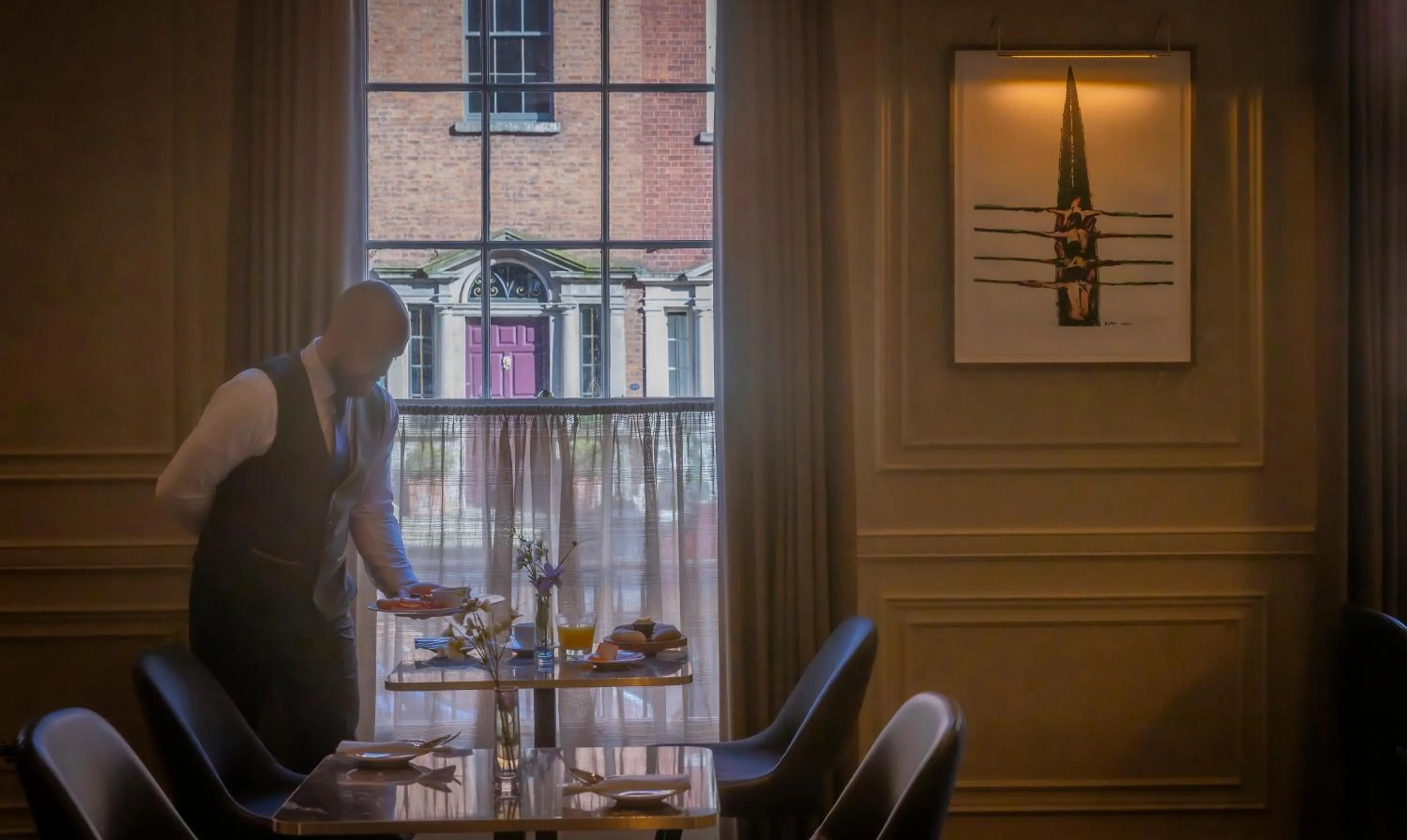 Food and drinks in Belvedere Hotel, Dublin City Centre