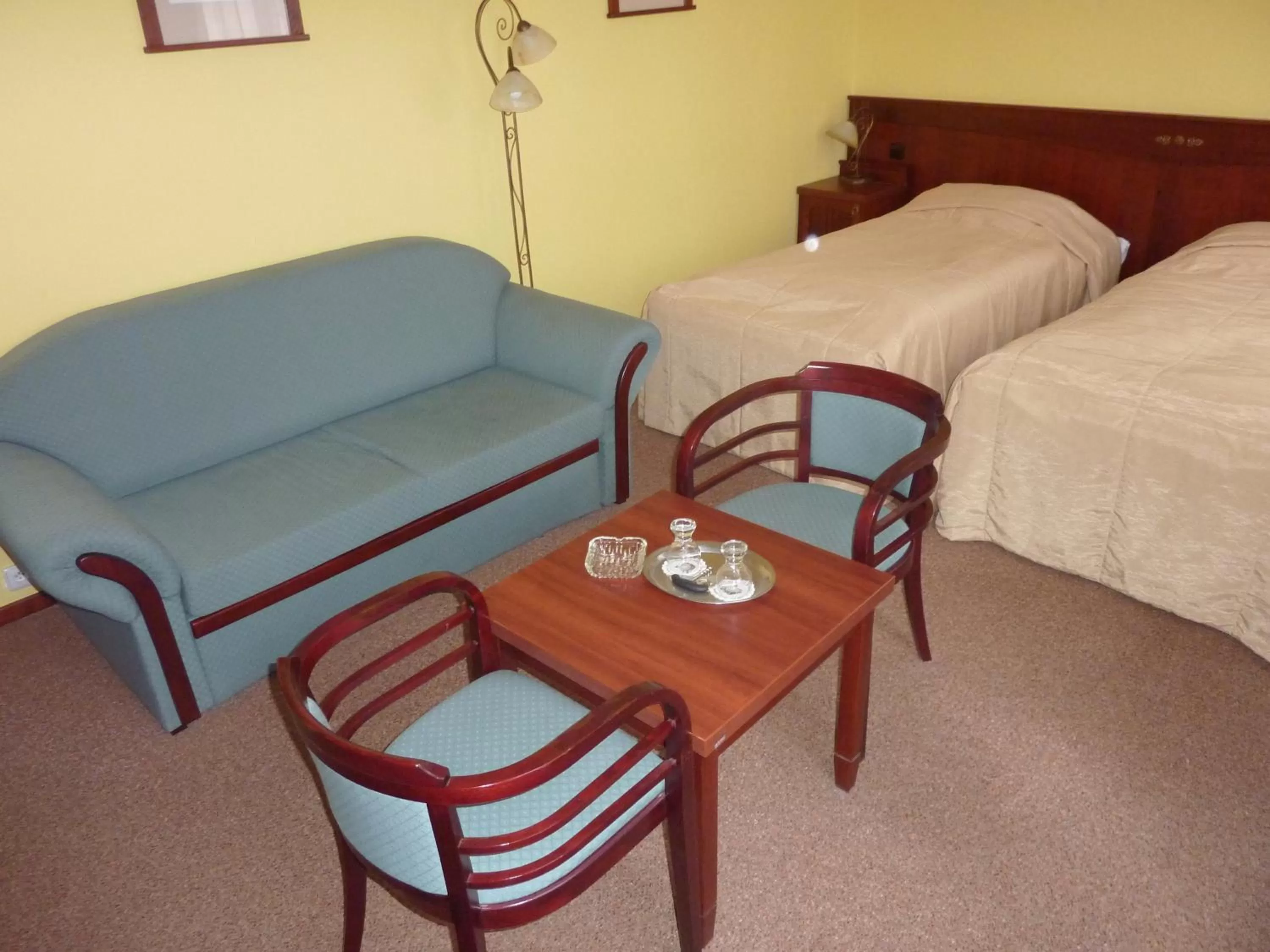 Photo of the whole room, Bed in Grandhotel Garni