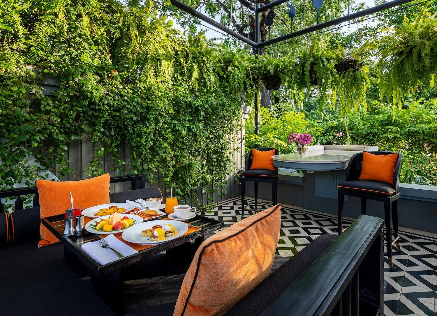 Balcony/Terrace in Bensley Collection Pool Villas - Shinta Mani Angkor