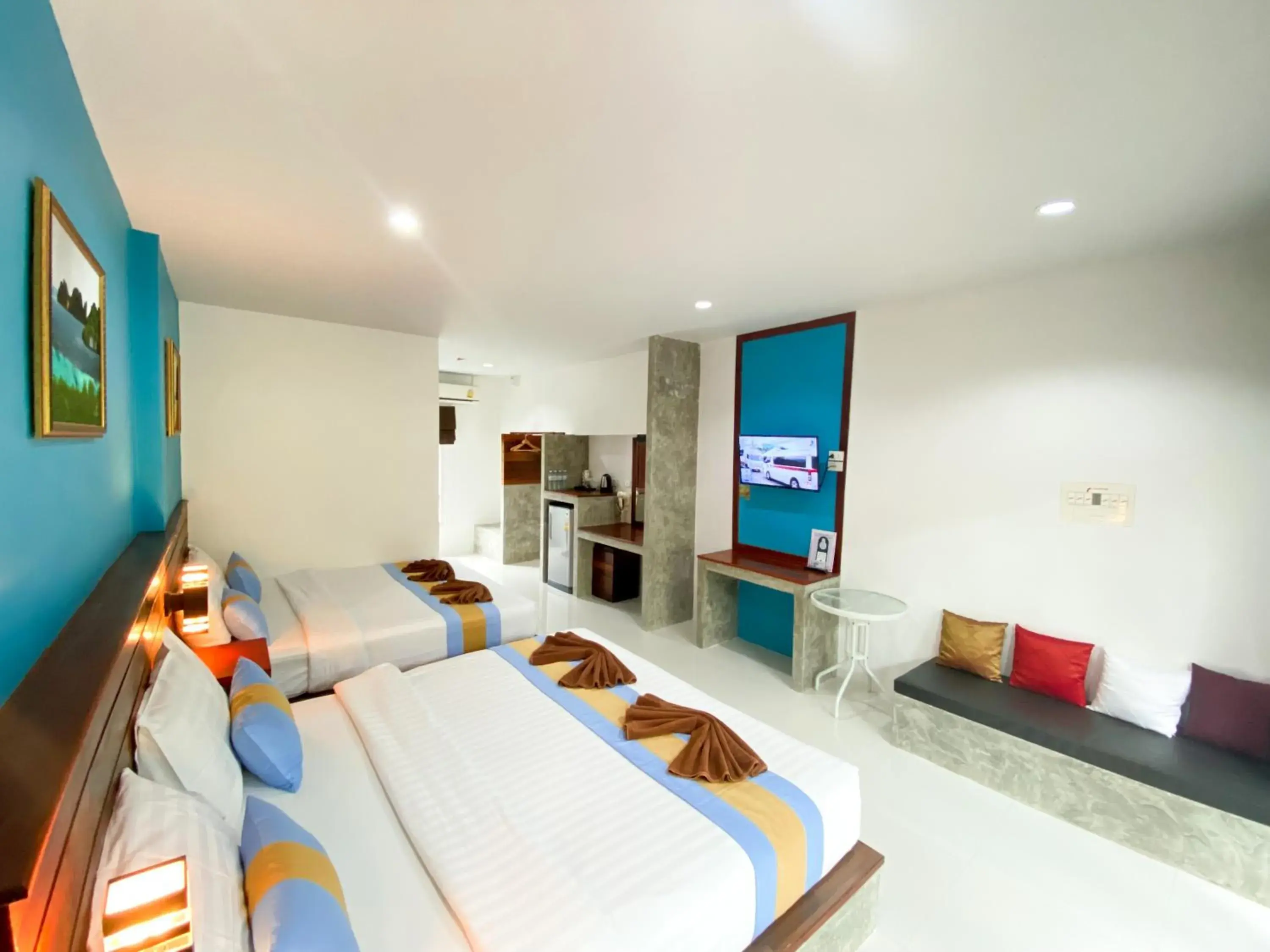 Family Room with Balcony in Hatzanda Lanta Resort - SHA Extra Plus Family Room with Balcony in Hatzanda Lanta Resort - SHA Extra Plus