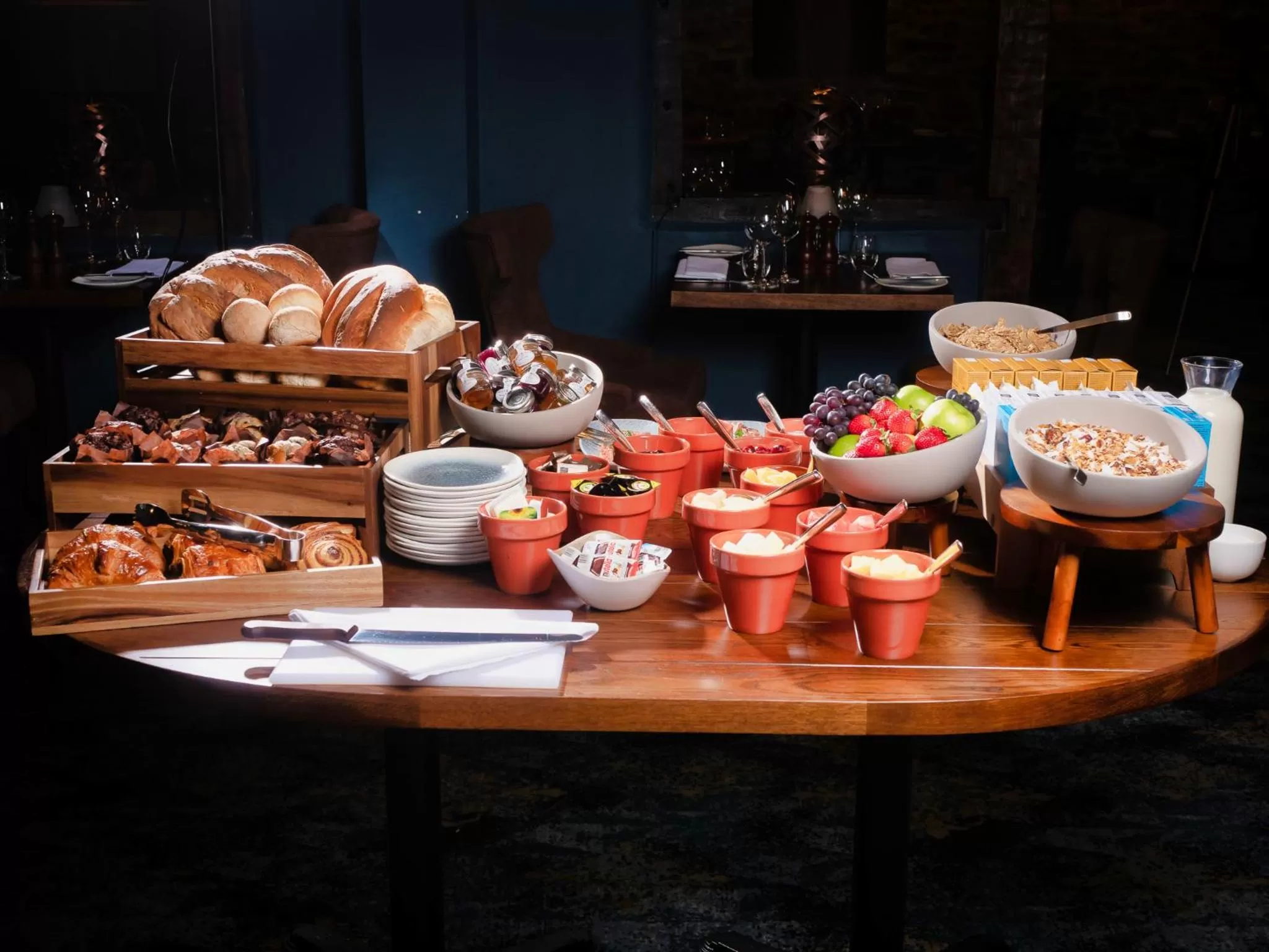 Breakfast in The Feathers Hotel