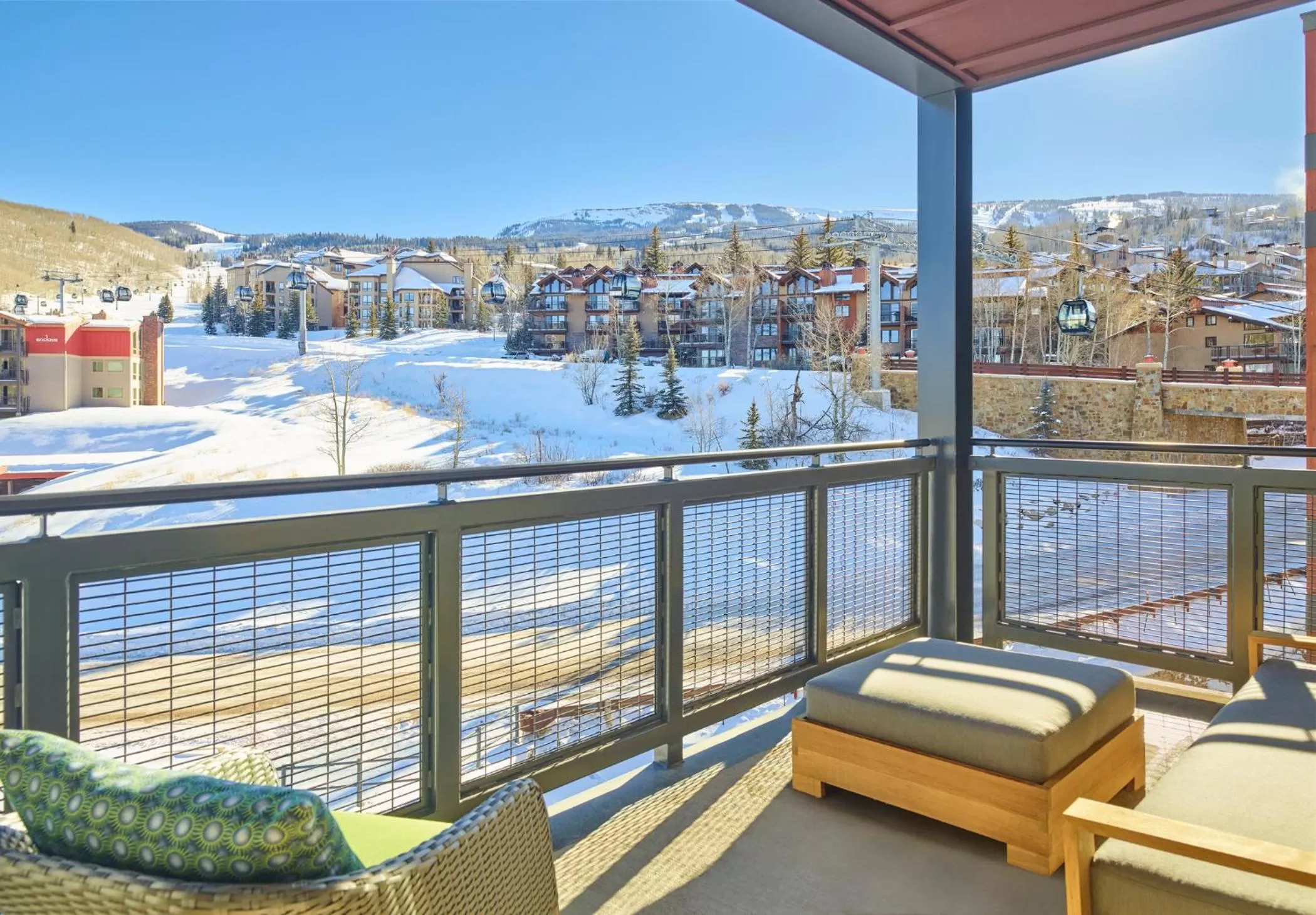 Balcony/Terrace in Limelight Hotel Snowmass