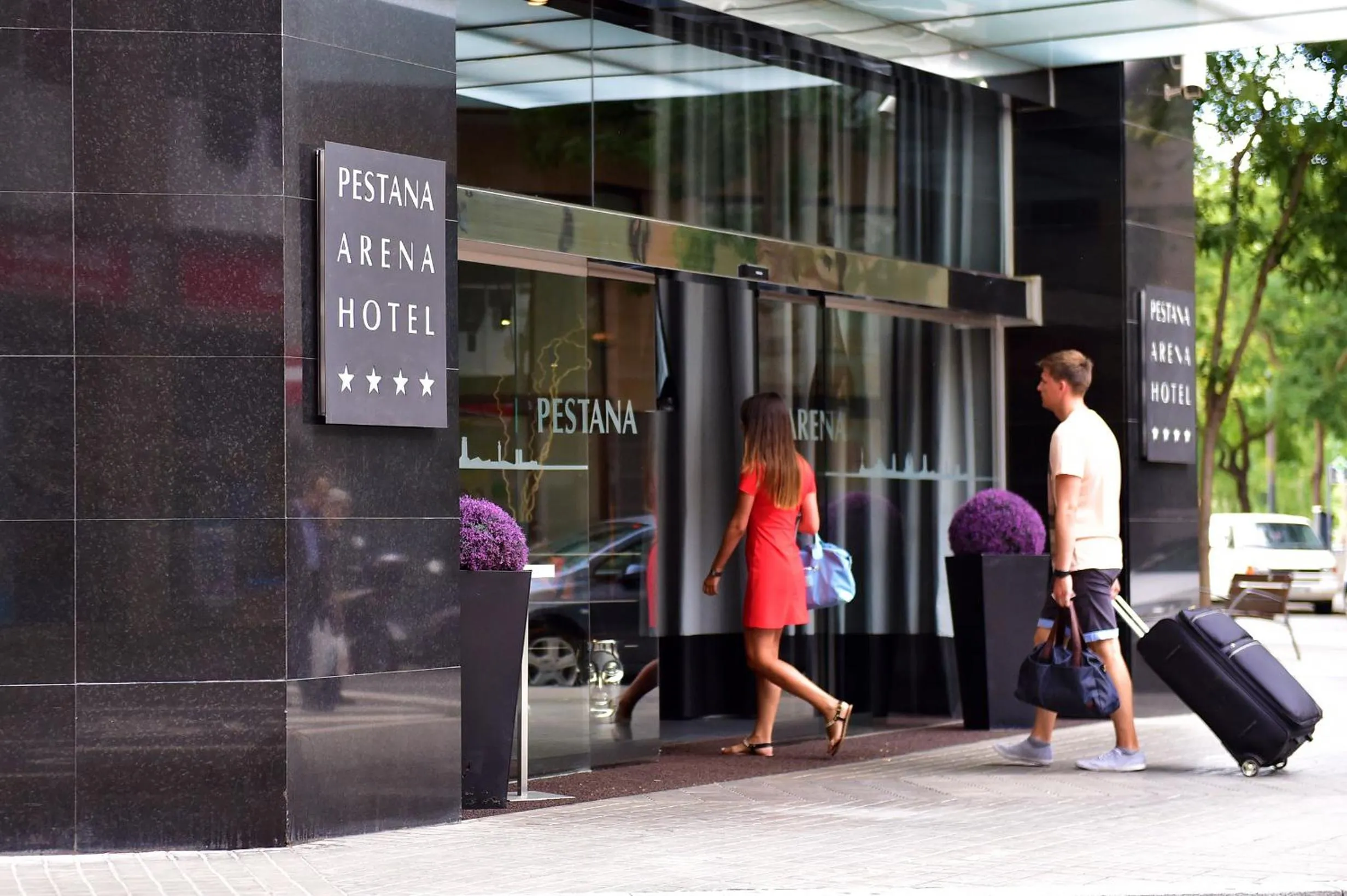 Facade/entrance in Pestana Arena Barcelona