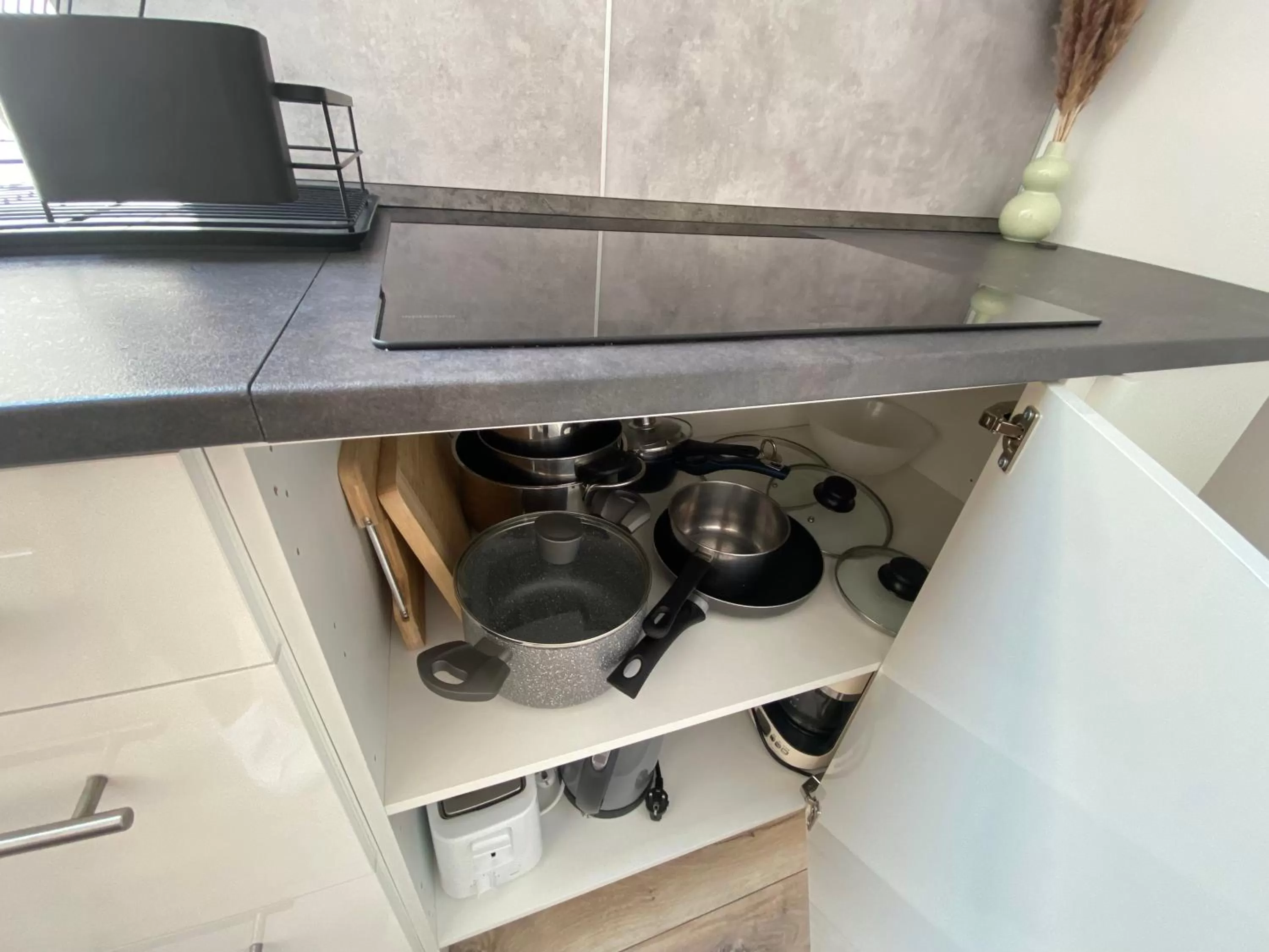 Kitchen or kitchenette in Villa Tara Bük