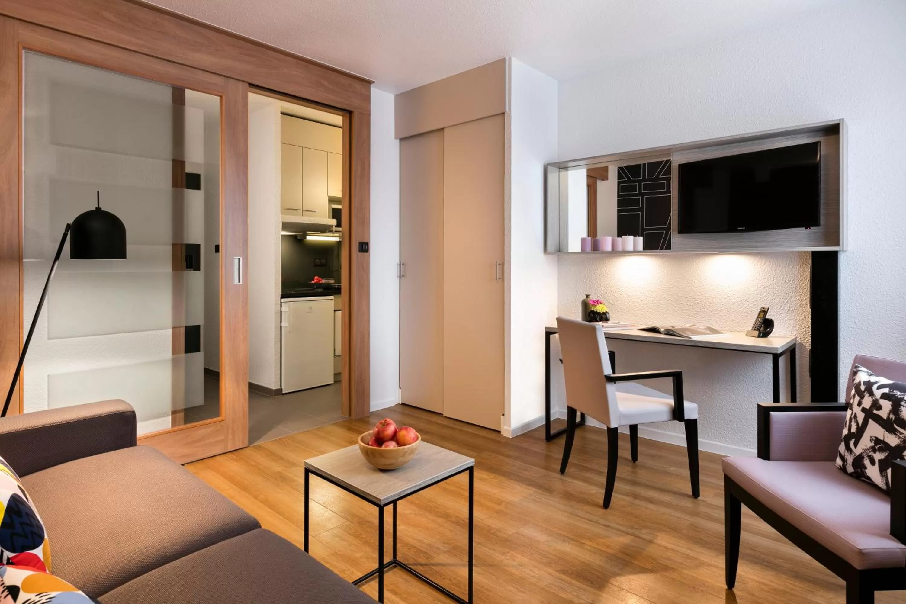 Living room in Citadines Kléber Strasbourg