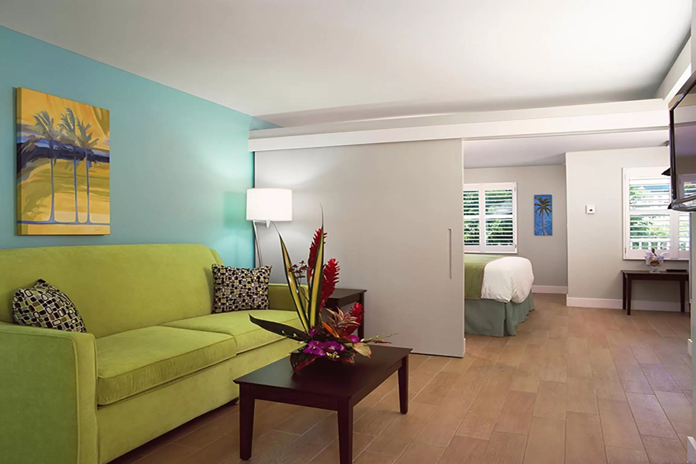 King Junior Suite with Balcony in Silver Palms Inn