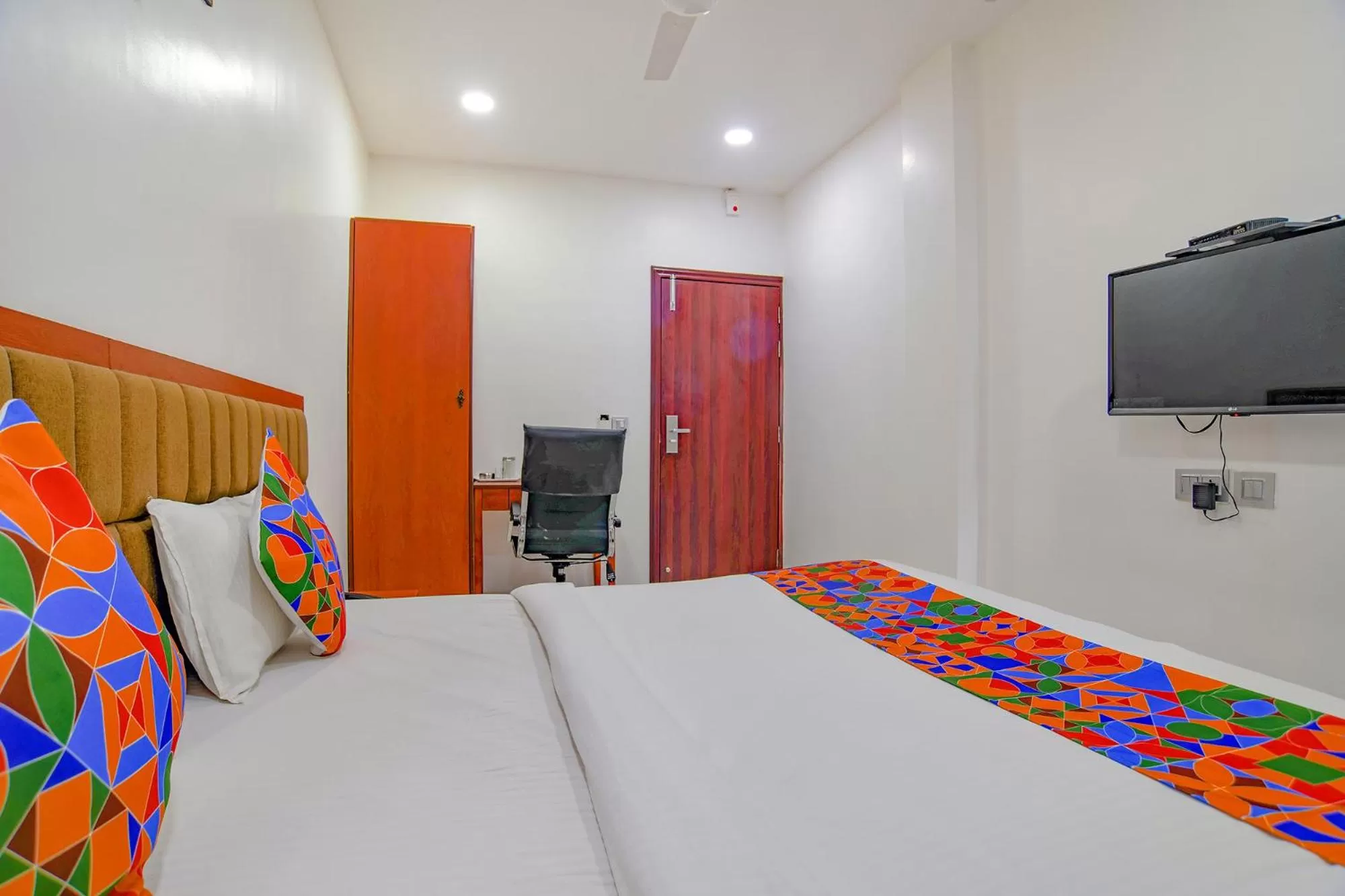 Bedroom, Bed in FabHotel Day2Day