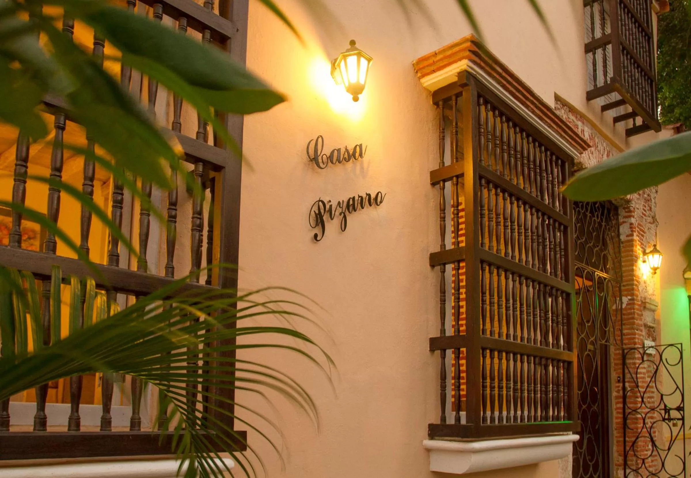 Decorative detail in Casa Pizarro Hotel Boutique