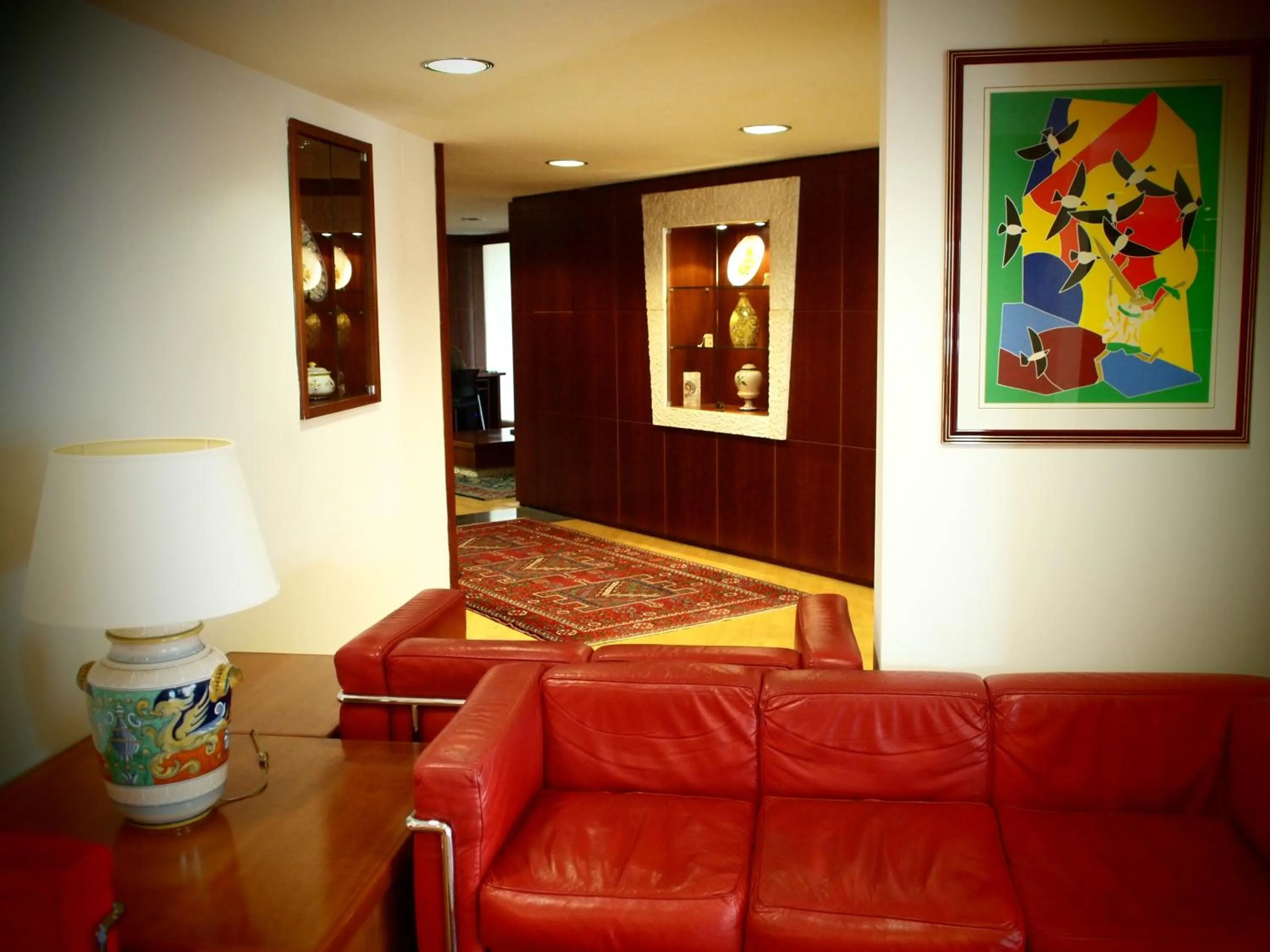 Lobby or reception in Hotel Perusia