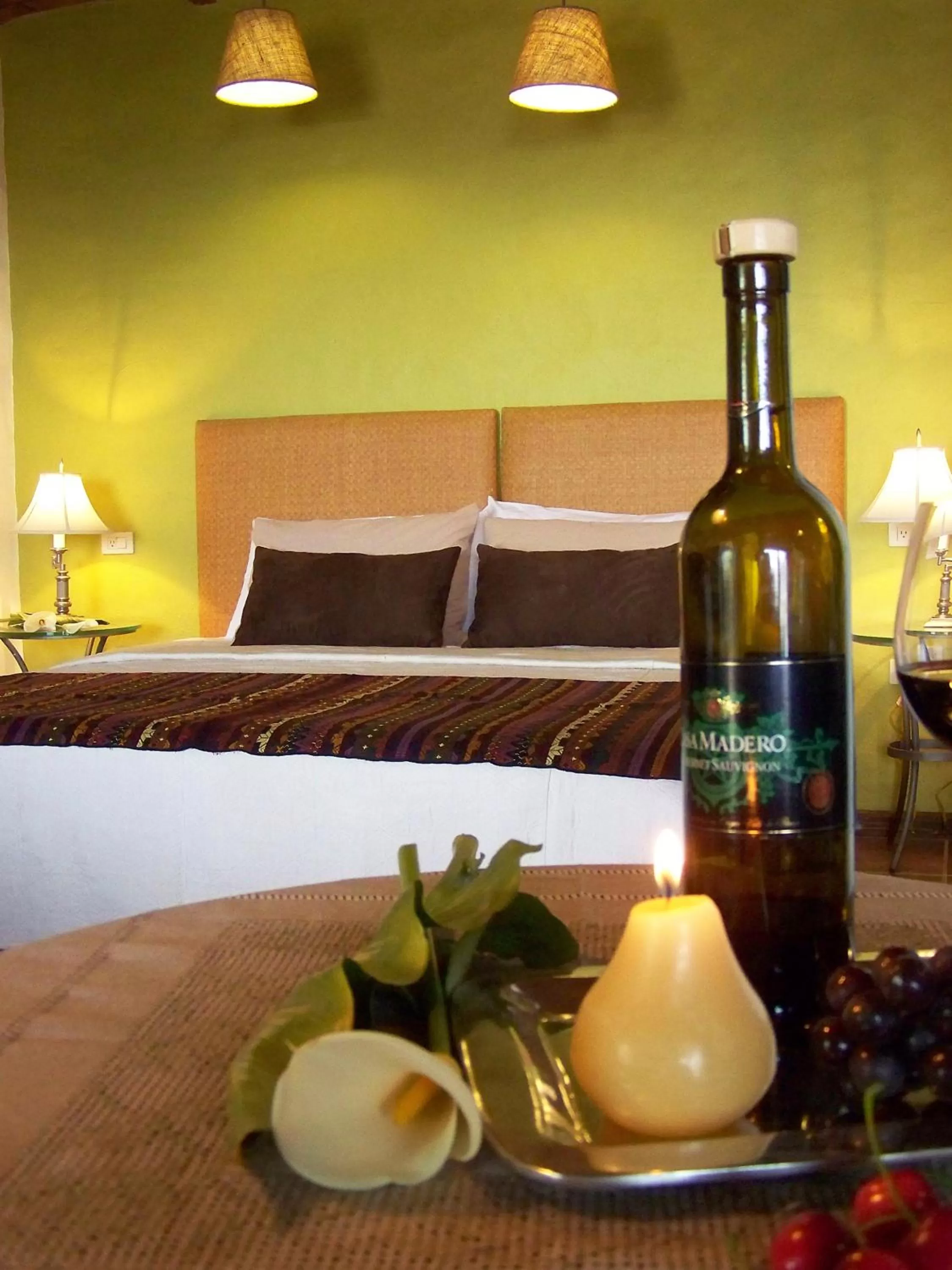 Bed in Hotel Villa Cassis