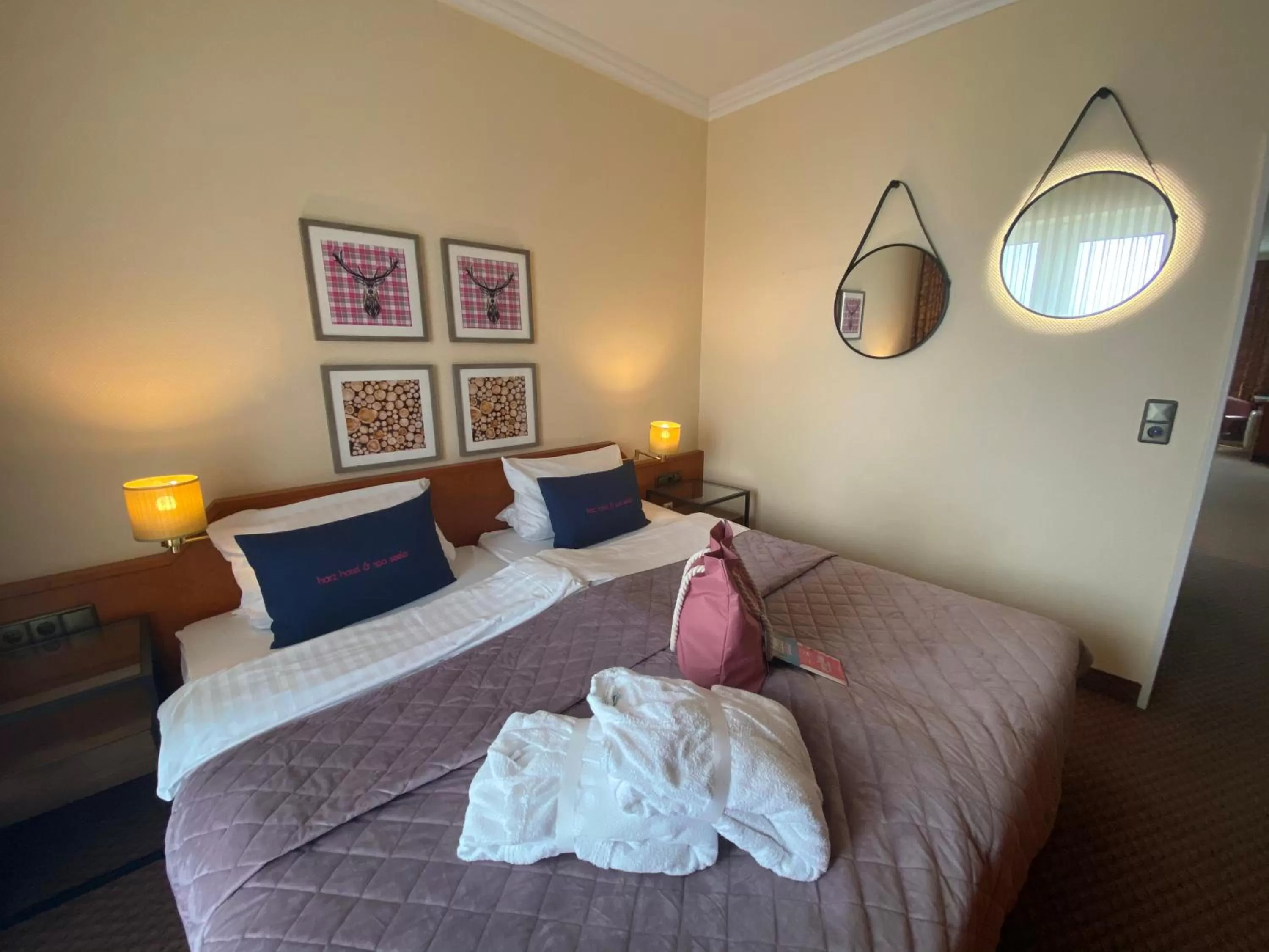 Bedroom, Bed in Harz Hotel & Spa Seela