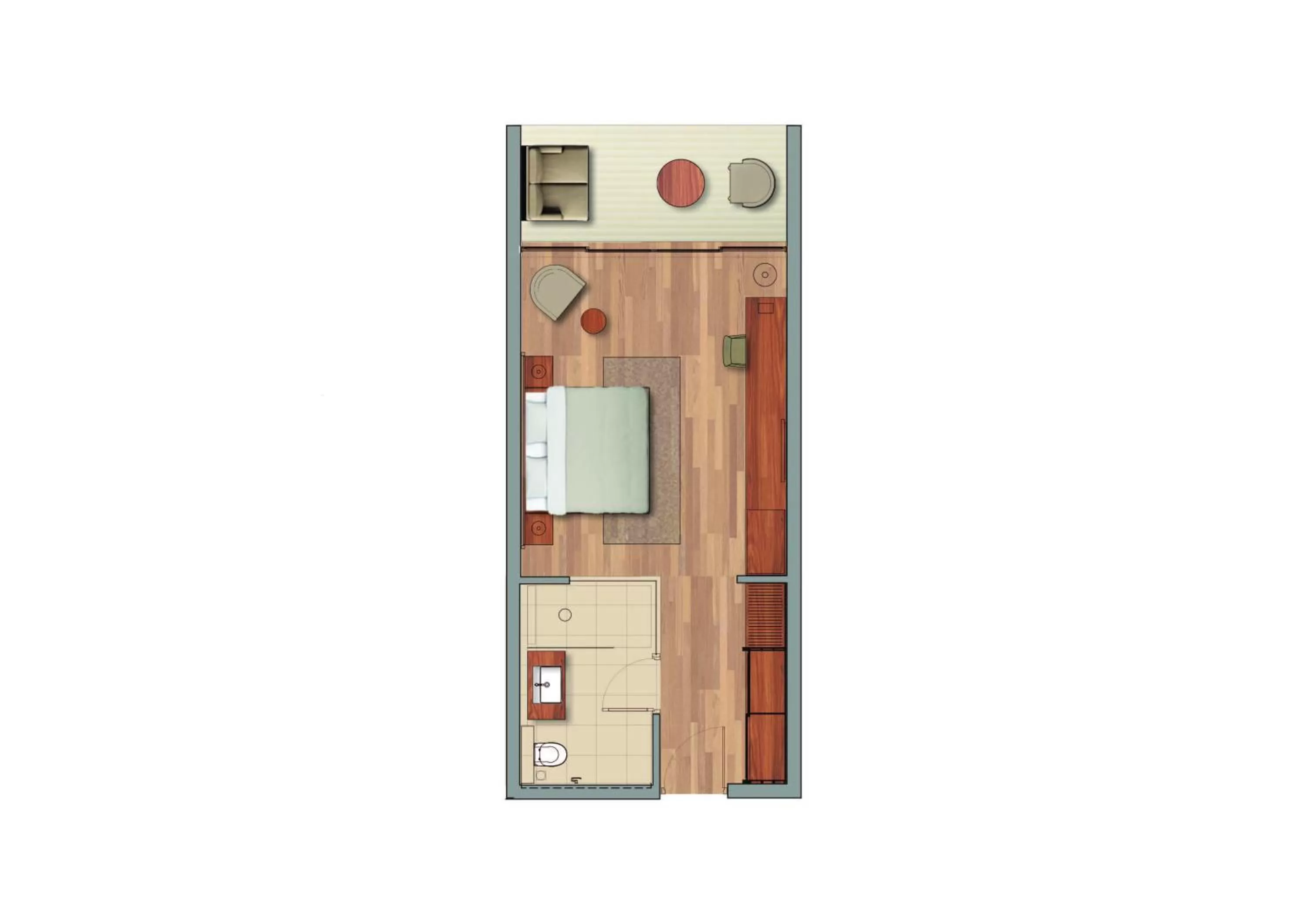 Floor plan in Le Grand Galle