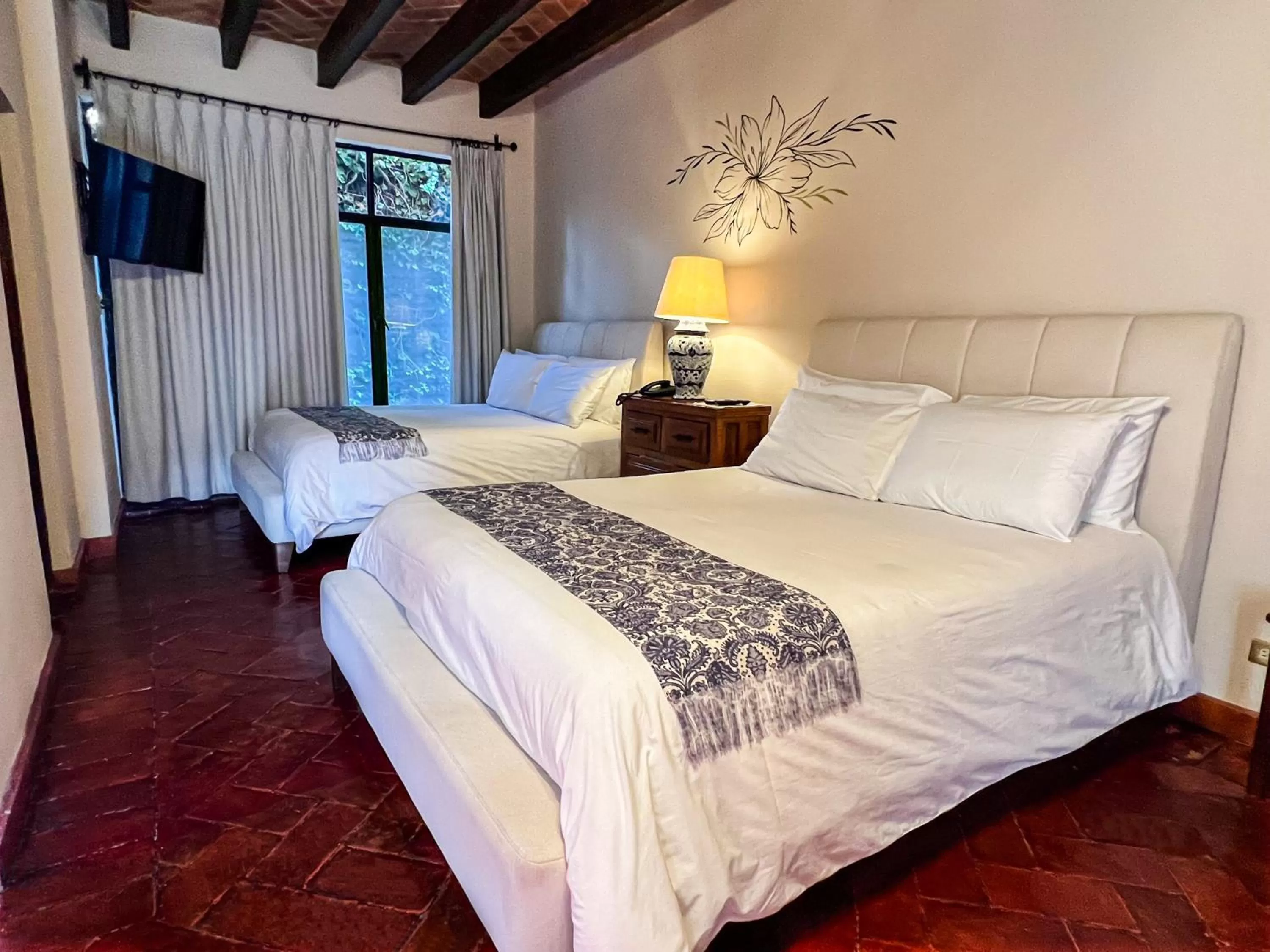 Bed in Hacienda de las Flores