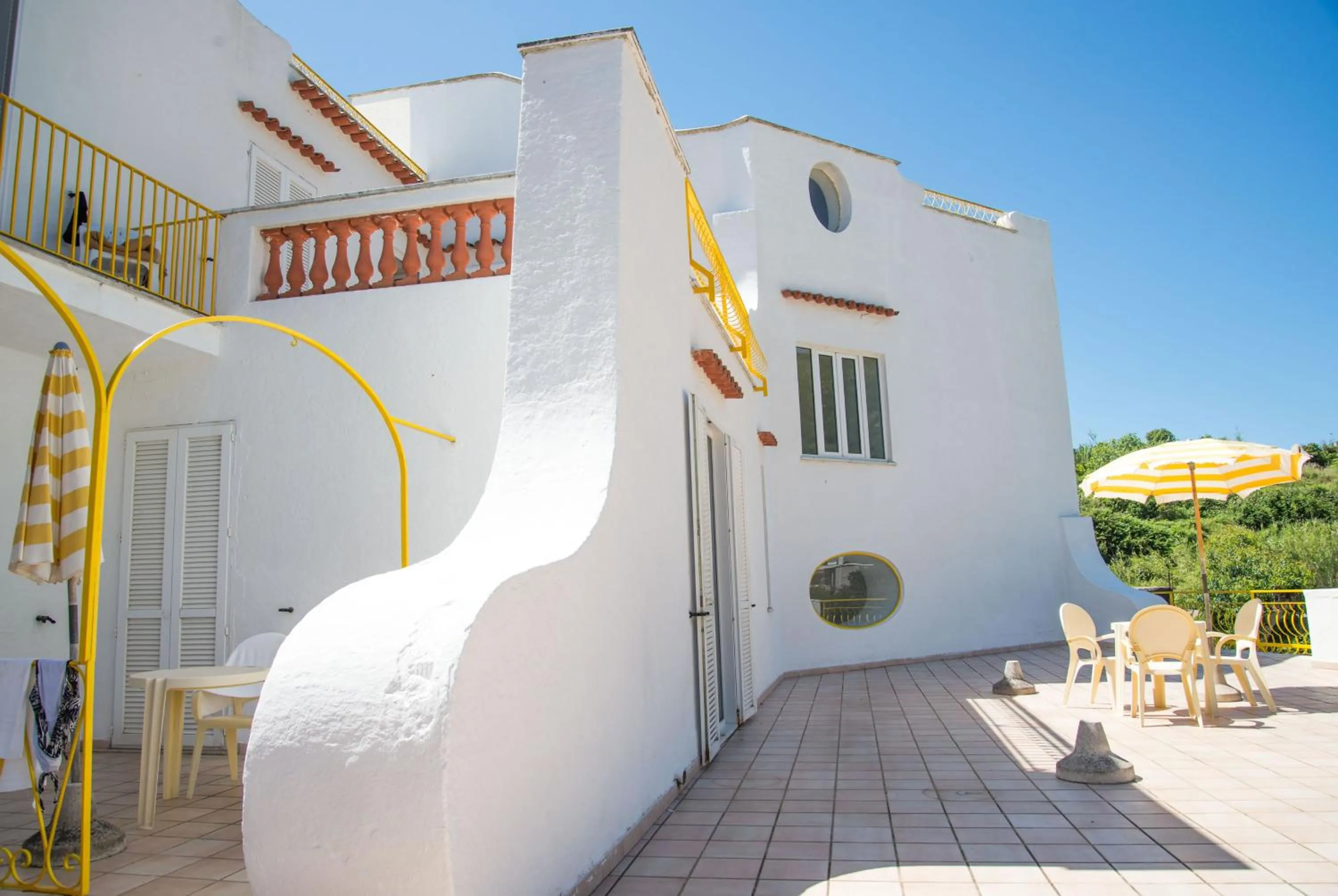 Balcony/Terrace in Hotel Internazionale